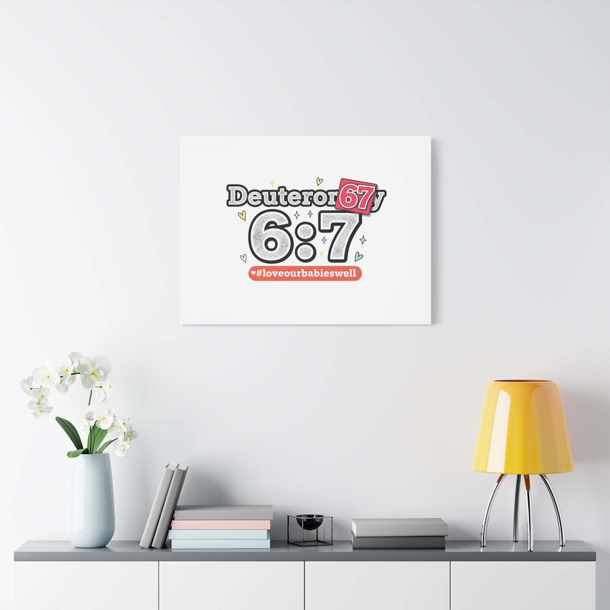 67 meme canvas | absurdist number art, minimalist meme humor