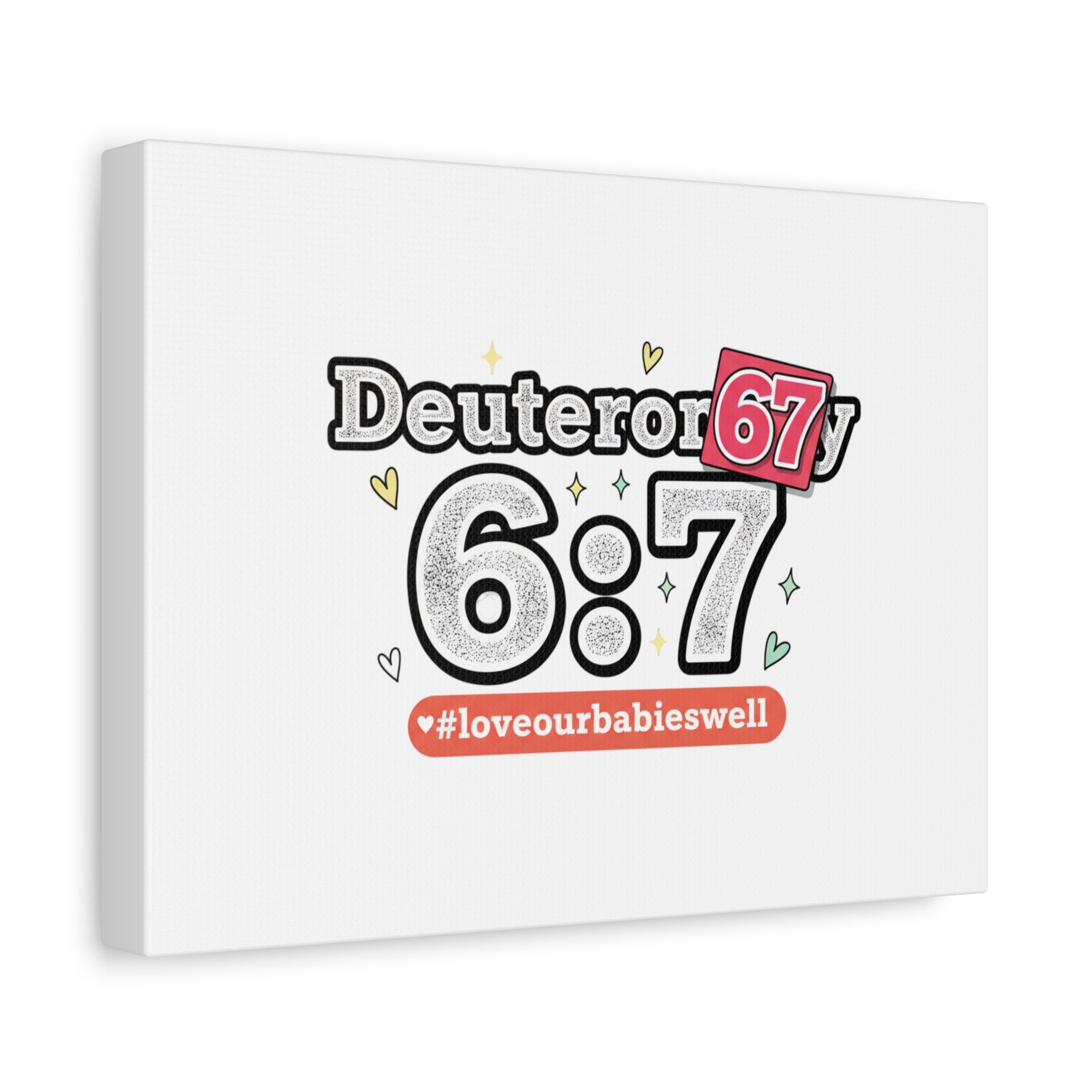 67 meme canvas | absurdist number art, minimalist meme humor