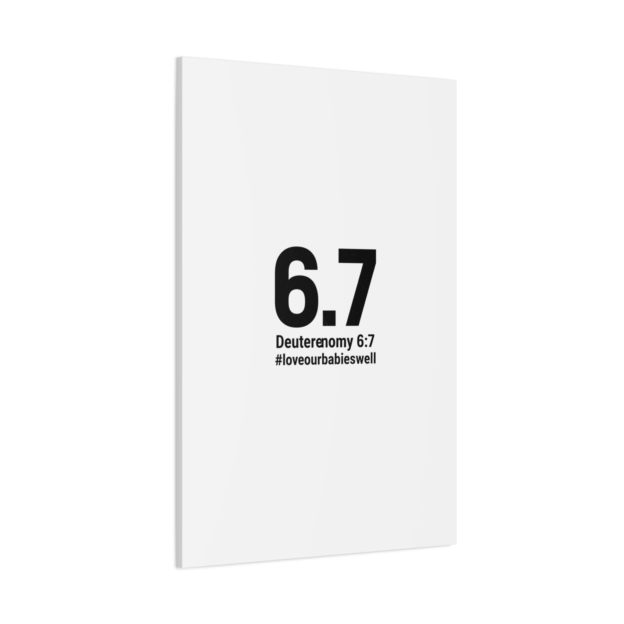 Matte Canvas, Stretched, 1.25"