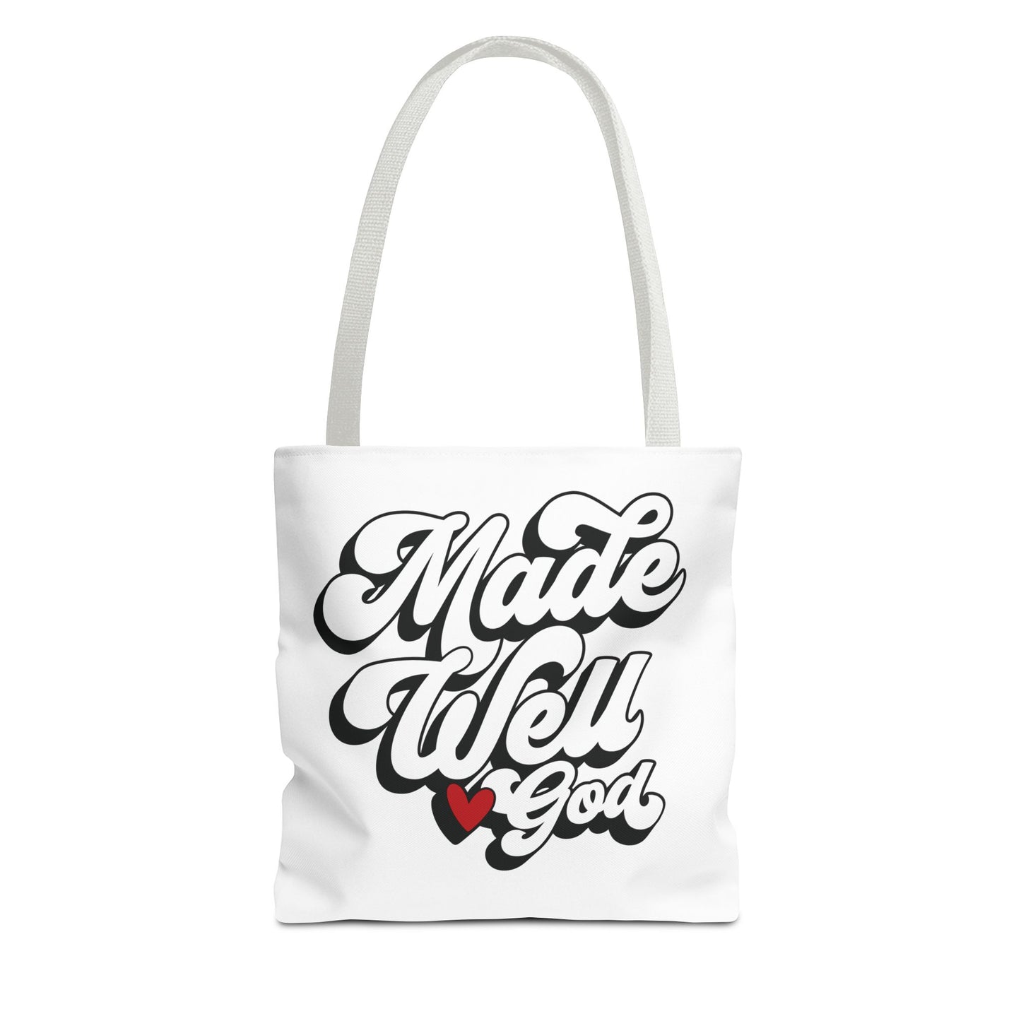 Made Well God Tote Bag - Stylish & Inspirational Carryall for Everyday Use