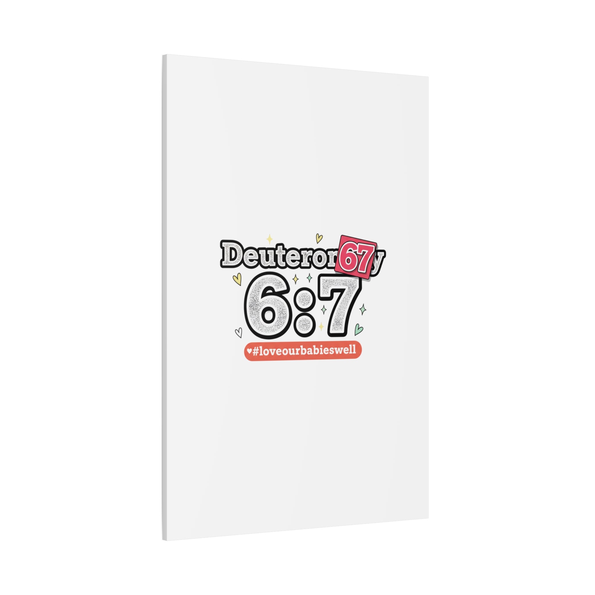 67 meme canvas | absurdist number art, minimalist meme humor