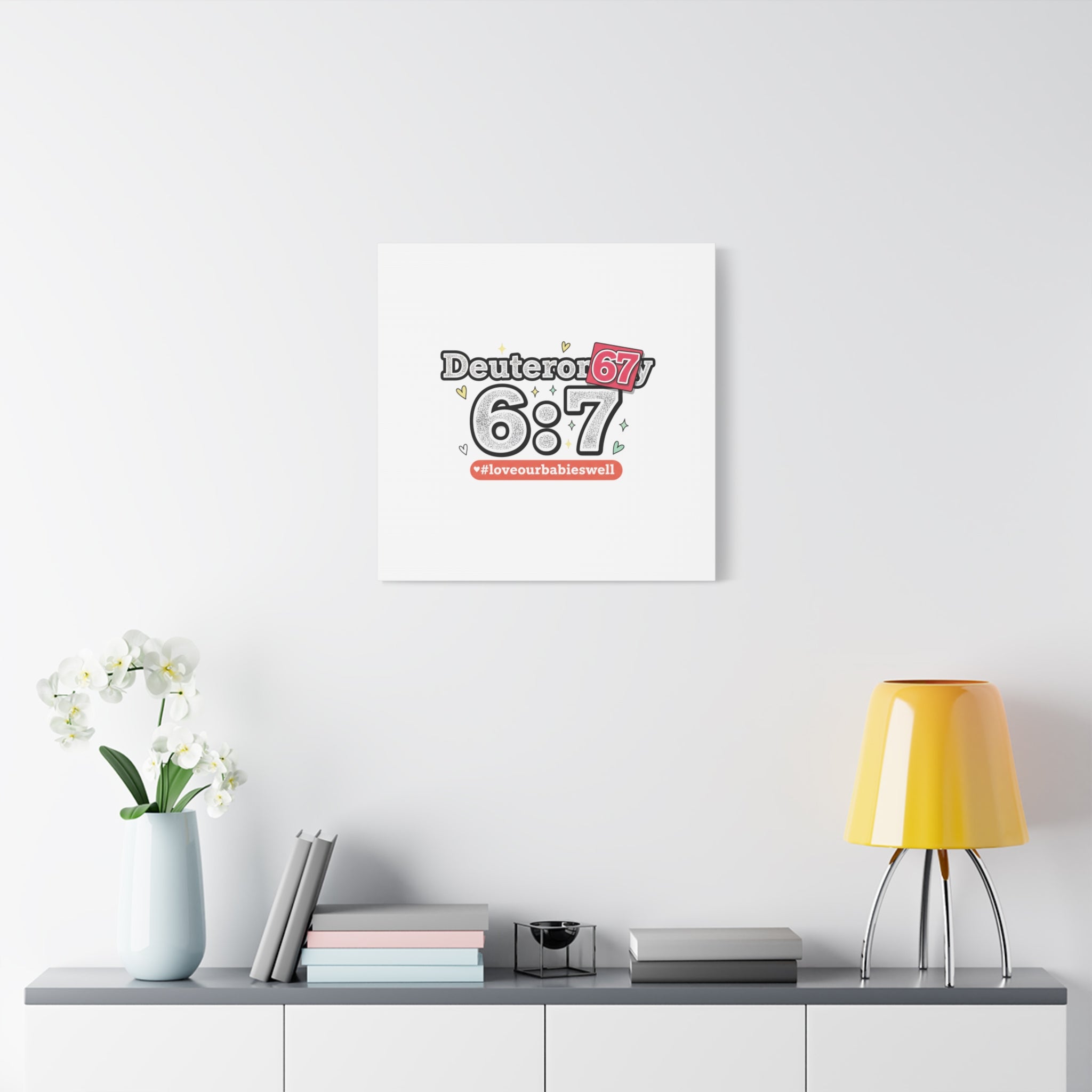 67 meme canvas | absurdist number art, minimalist meme humor