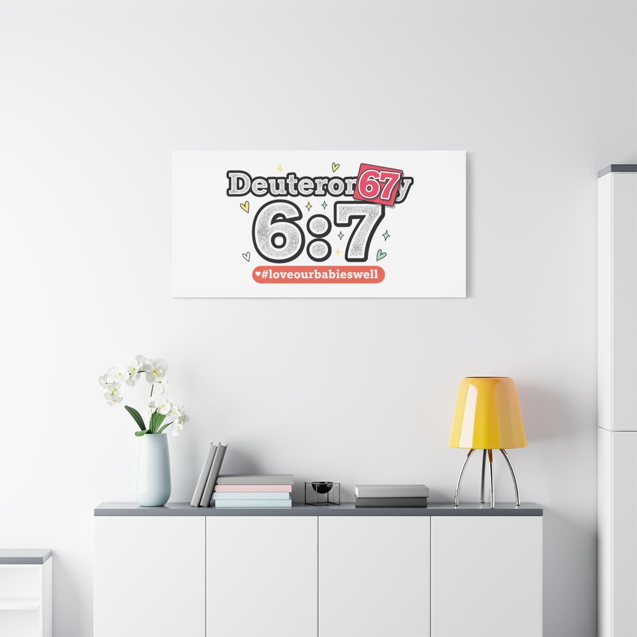 67 meme canvas | absurdist number art, minimalist meme humor