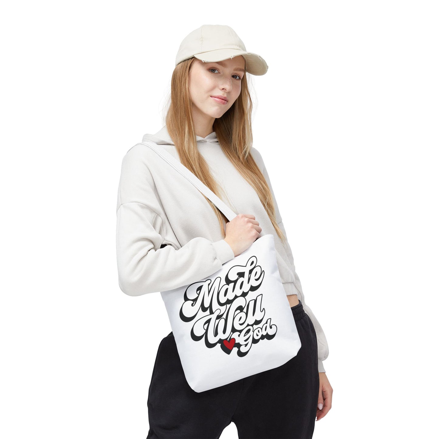Made Well God Tote Bag - Stylish & Inspirational Carryall for Everyday Use