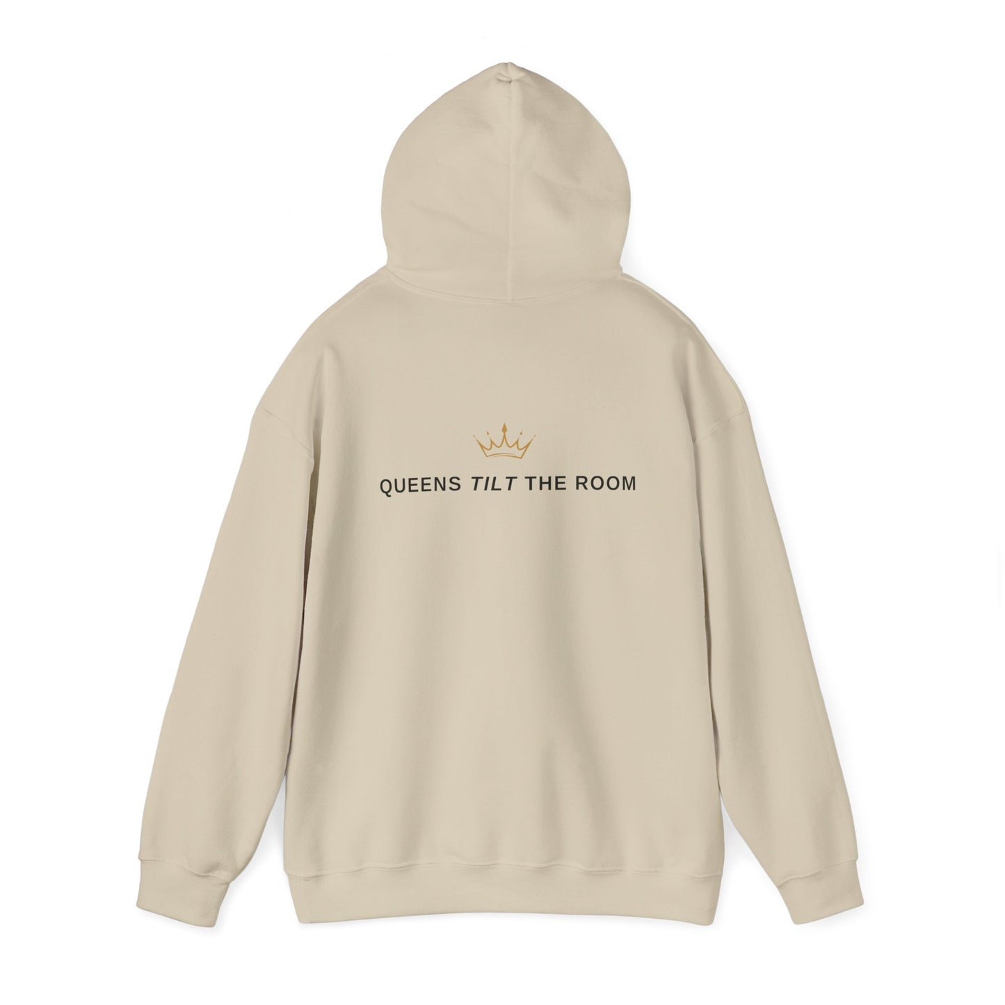 Queens Tilt the Room Front/Back Unisex Heavy Blend™ Hooded Sweatshirt