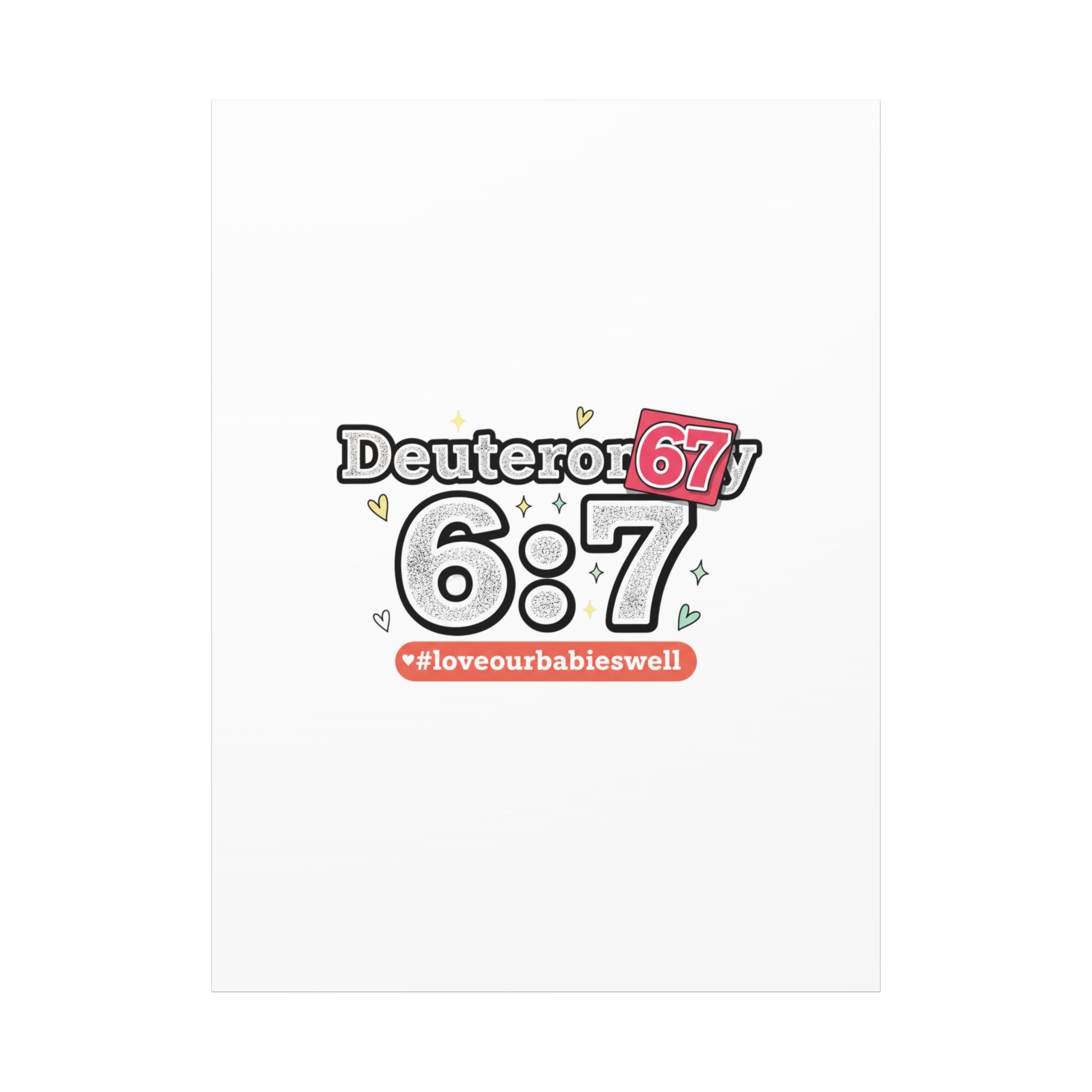 67 meme canvas | absurdist number art, minimalist meme humor