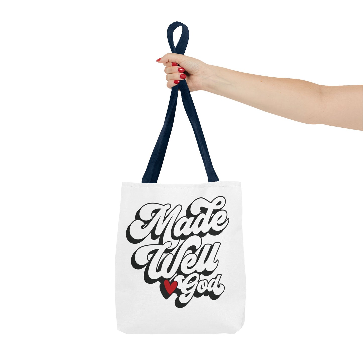 Made Well God Tote Bag - Stylish & Inspirational Carryall for Everyday Use