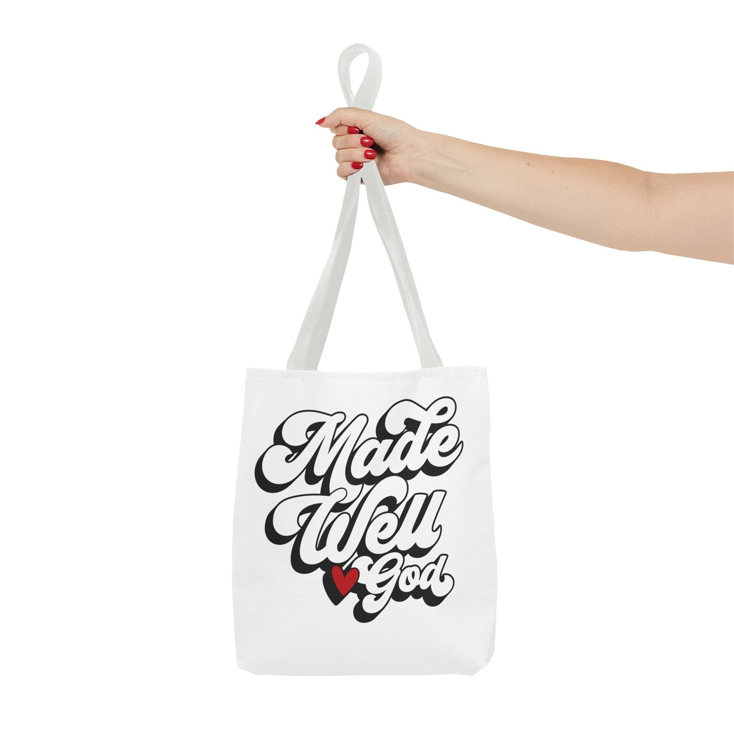 Made Well God Tote Bag - Stylish & Inspirational Carryall for Everyday Use