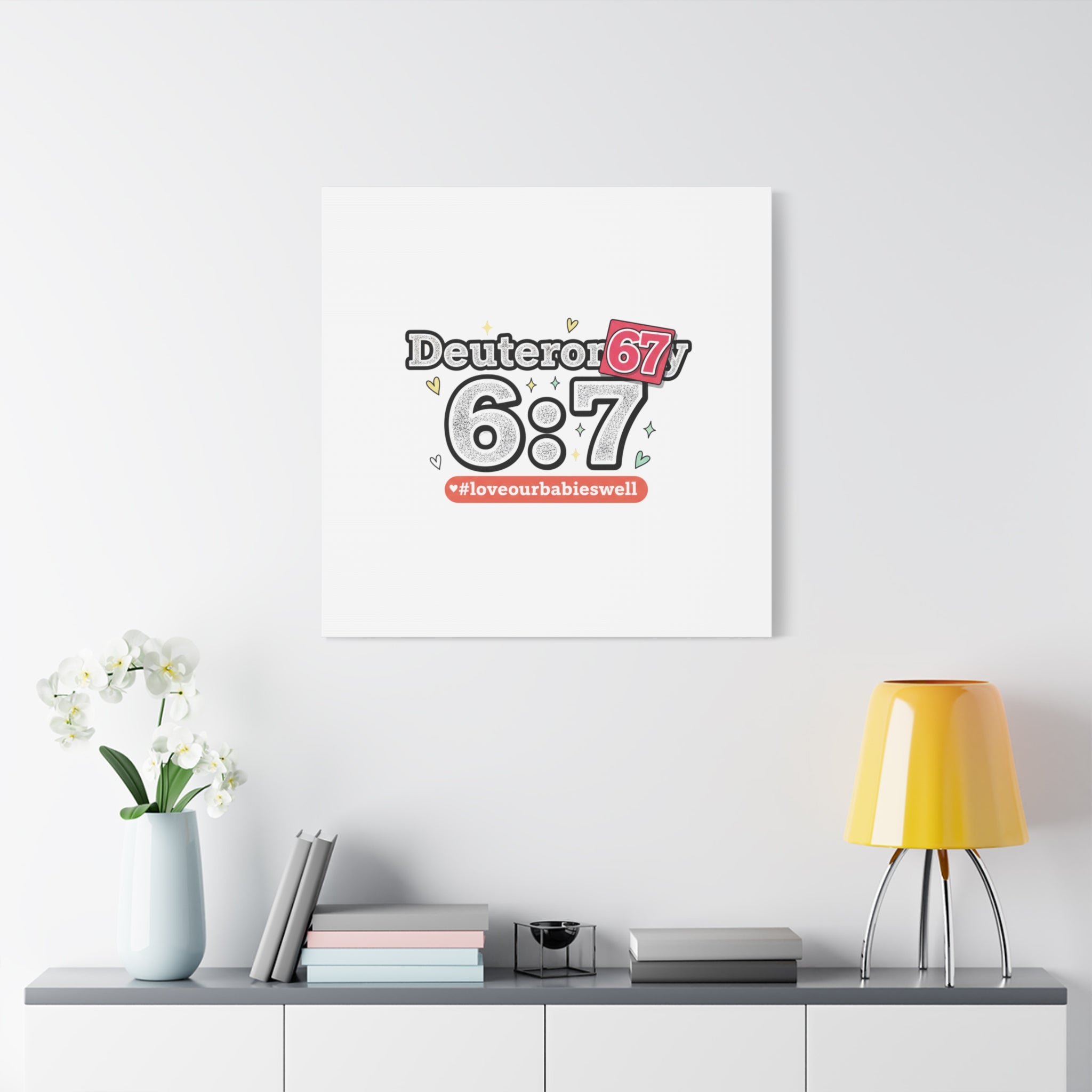 67 meme canvas | absurdist number art, minimalist meme humor