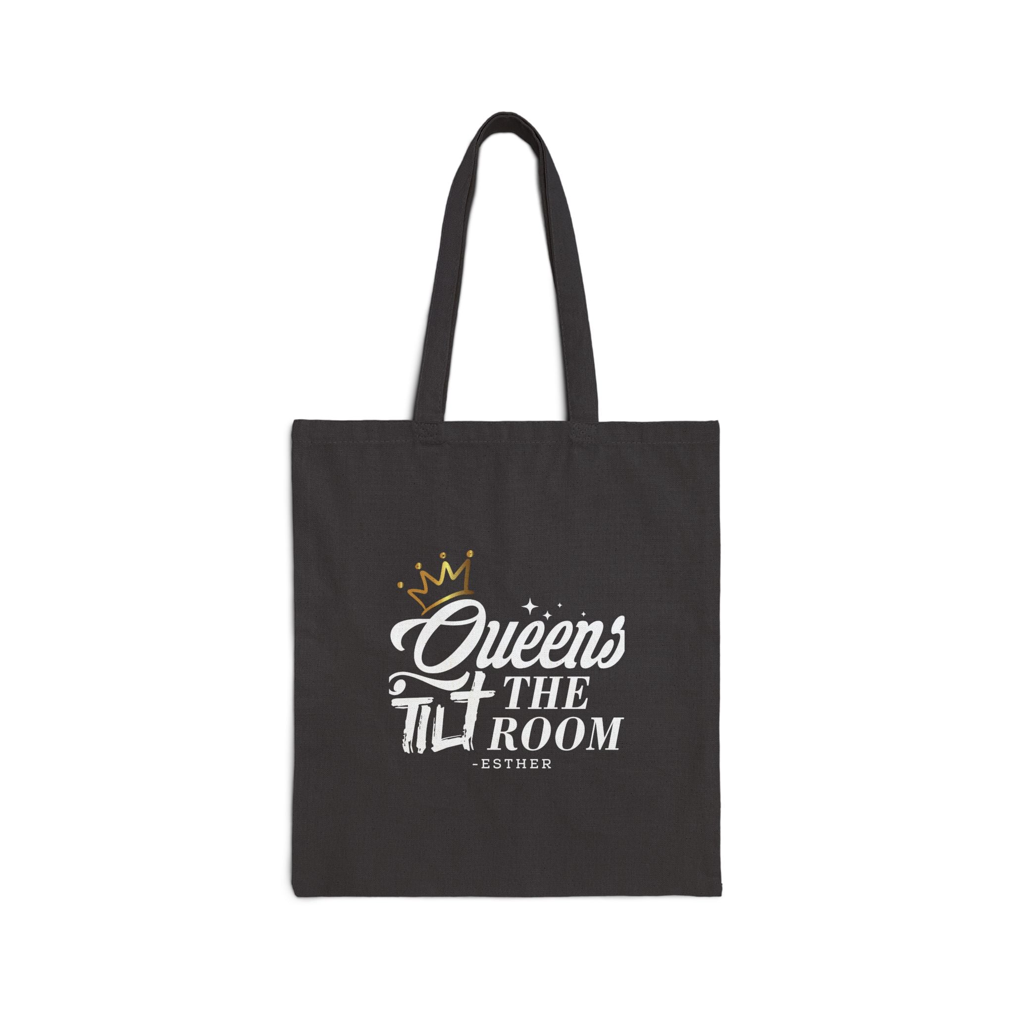 Queens Tilt the Room Cotton Canvas Tote Bag - Eco-Friendly and Stylish