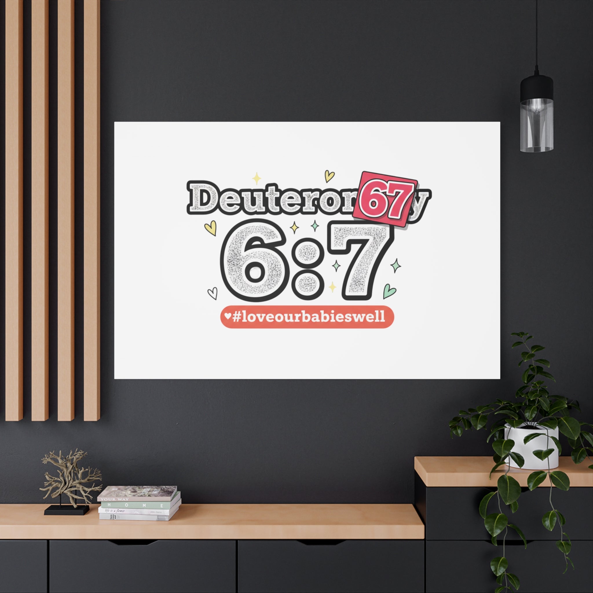 67 meme canvas | absurdist number art, minimalist meme humor