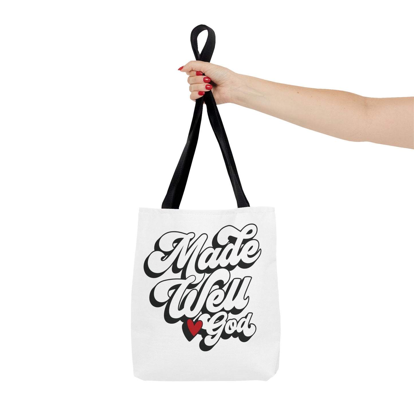 Made Well God Tote Bag - Stylish & Inspirational Carryall for Everyday Use