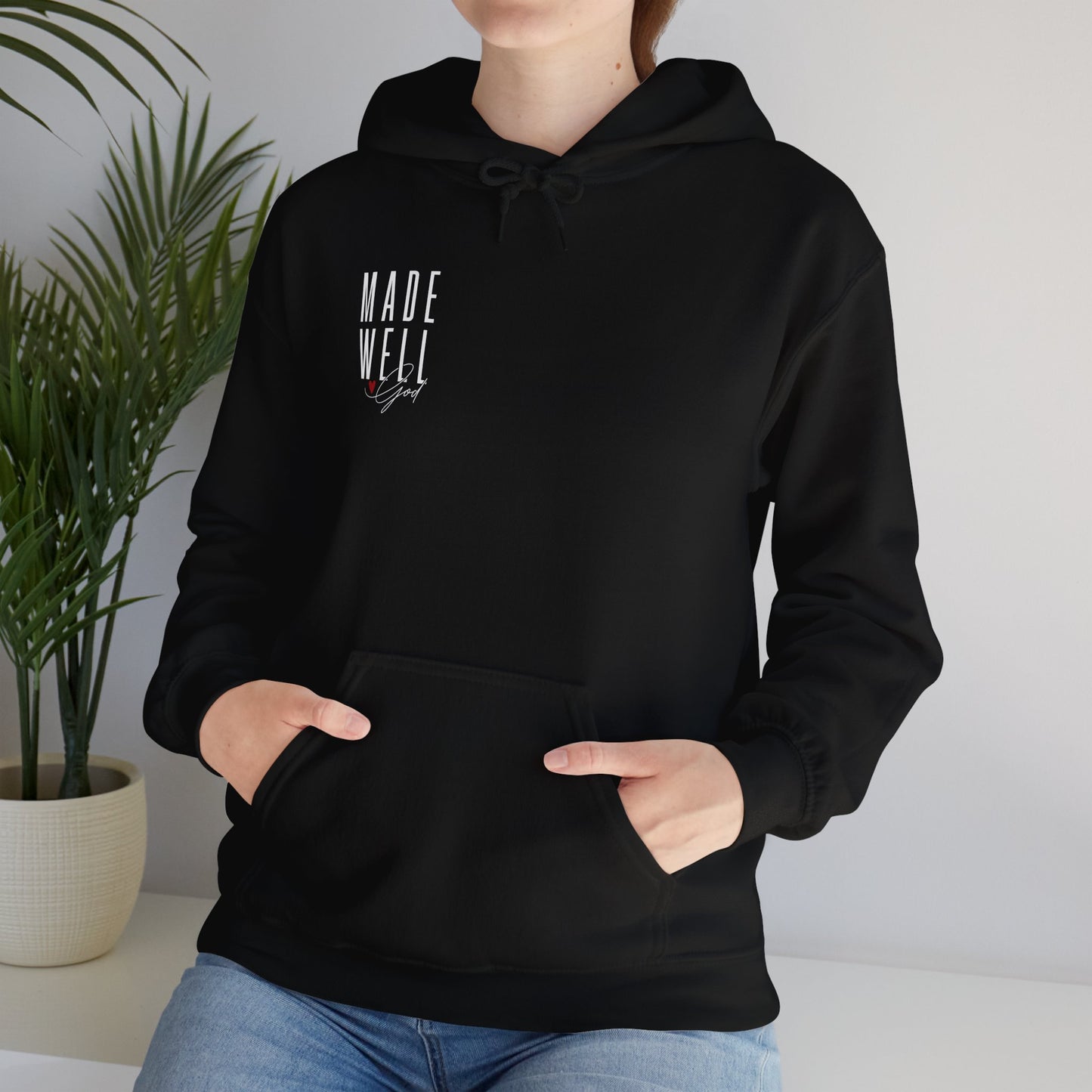 Made Well Love God - Heart Unisex Hoodie - Cozy Everyday Wear