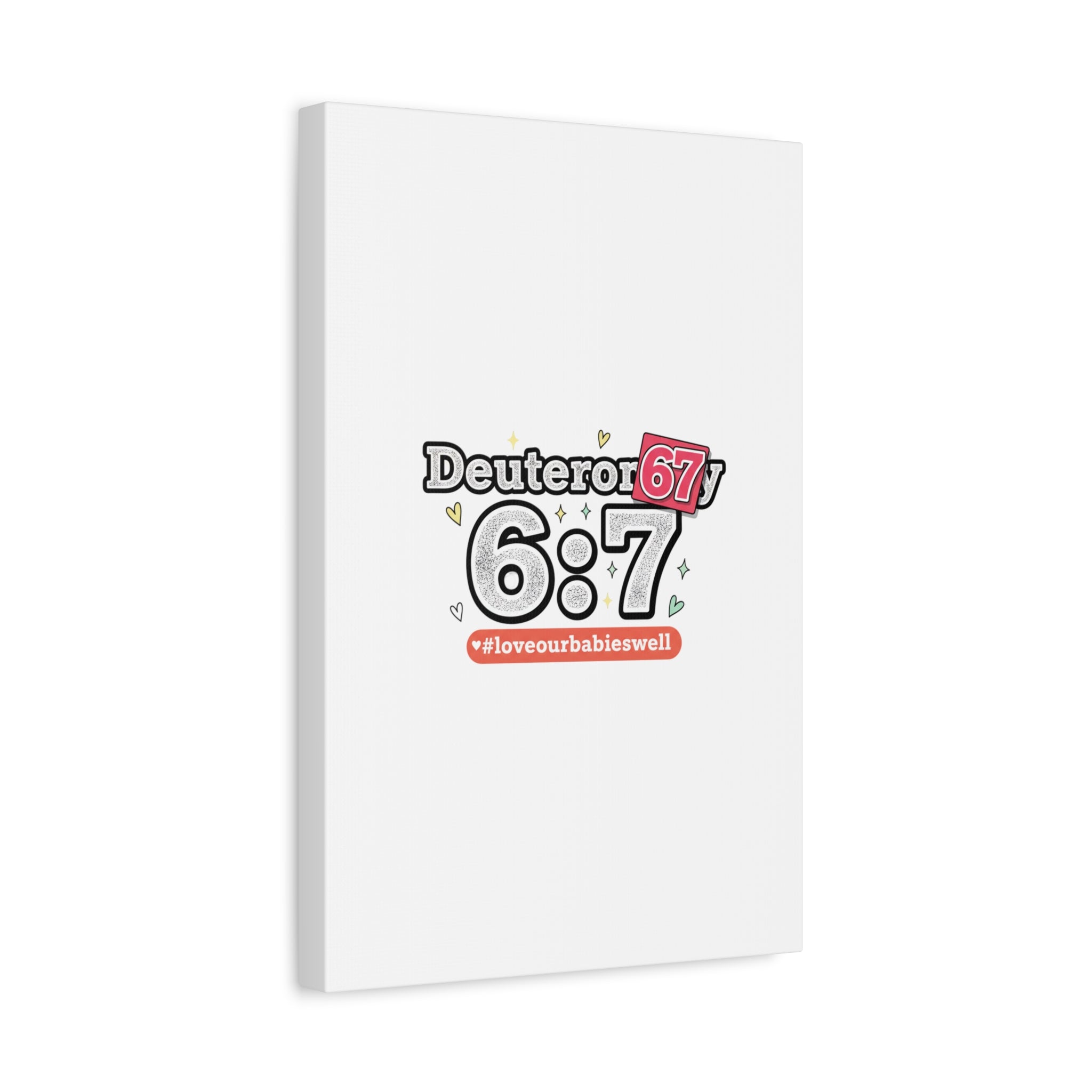 67 meme canvas | absurdist number art, minimalist meme humor