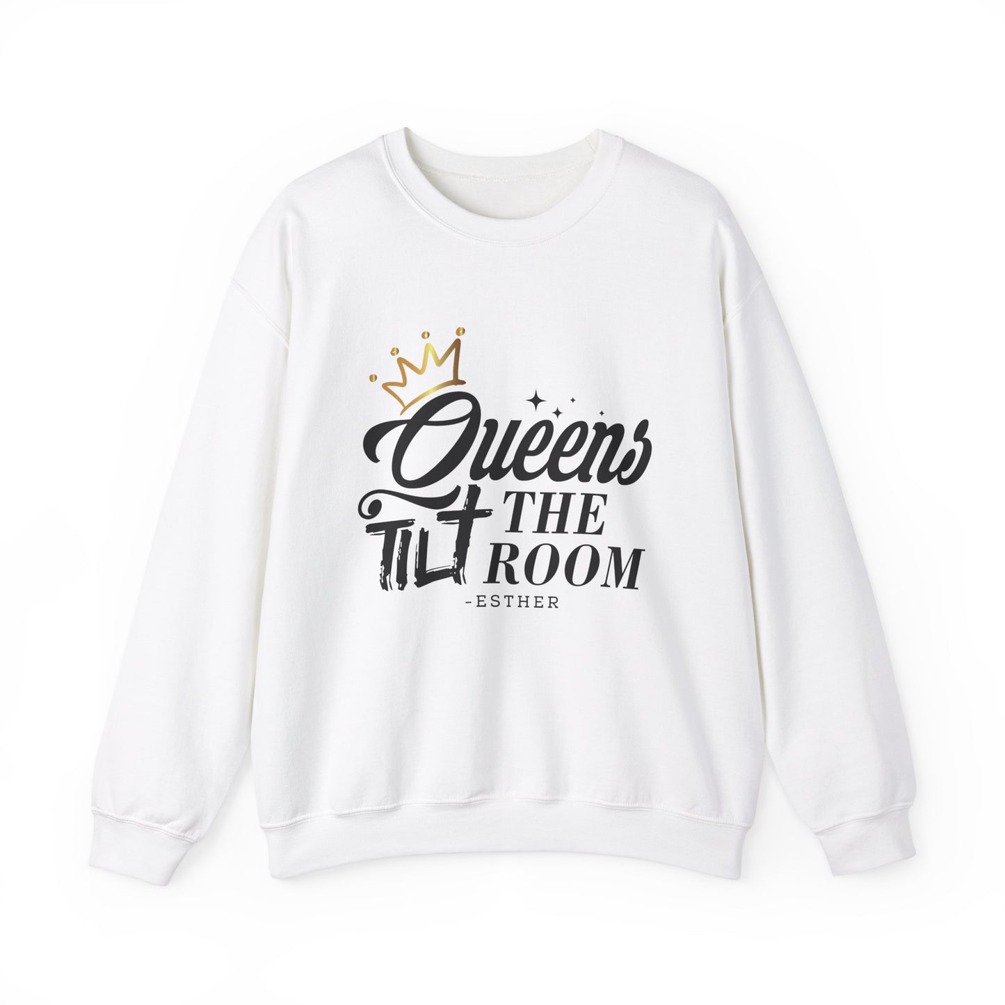 Queens Tilt the Room Sweatshirt - Unisex Heavy Blend™ Crewneck