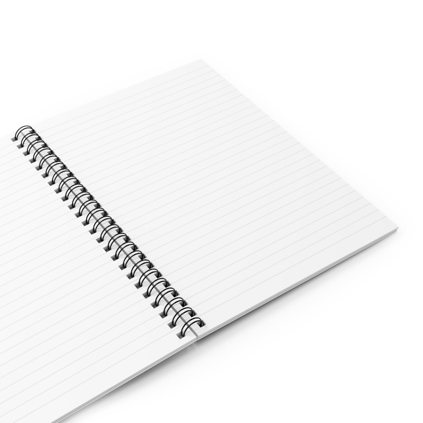 Queens Tilt The Room Black Cover Spiral Notebook
