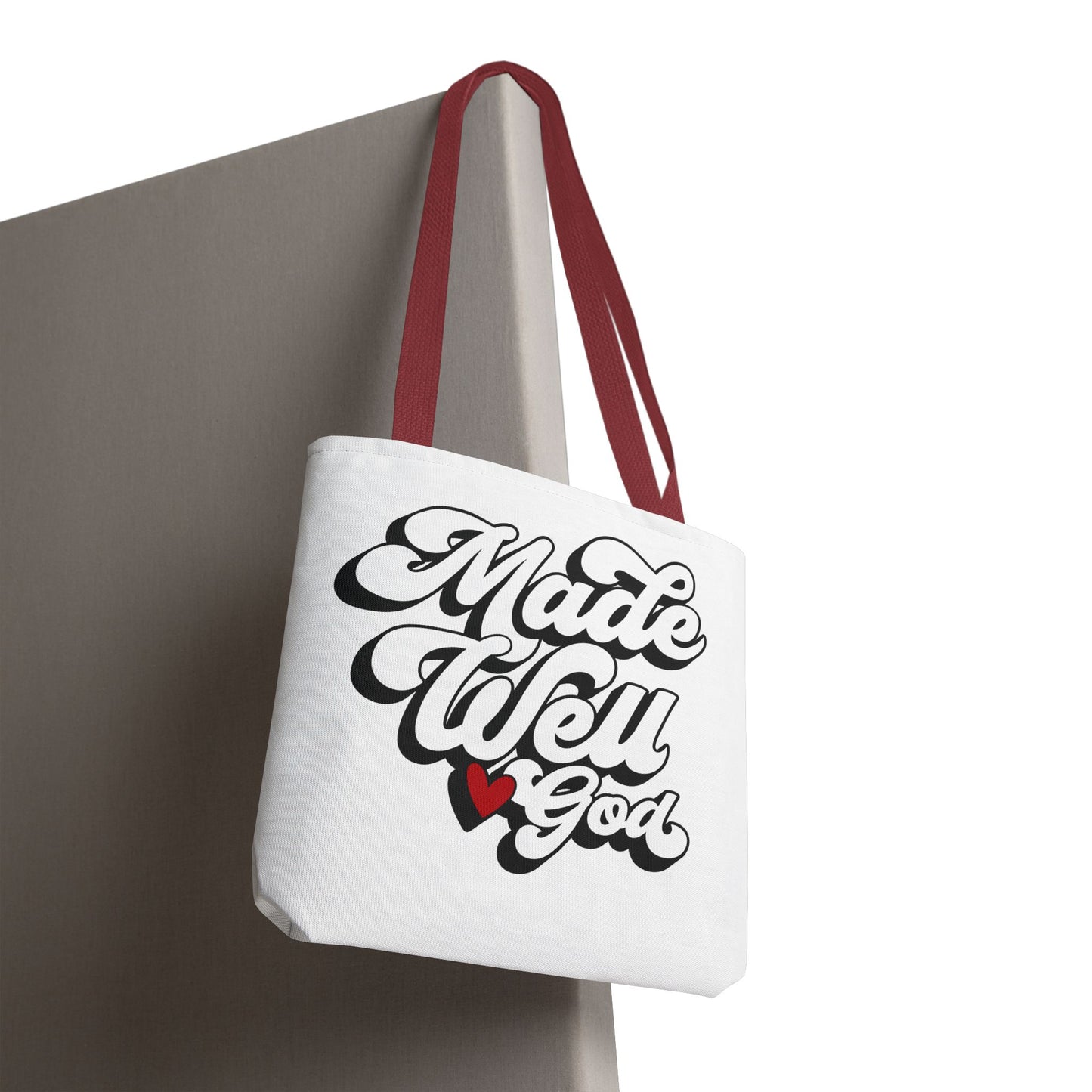 Made Well God Tote Bag - Stylish & Inspirational Carryall for Everyday Use