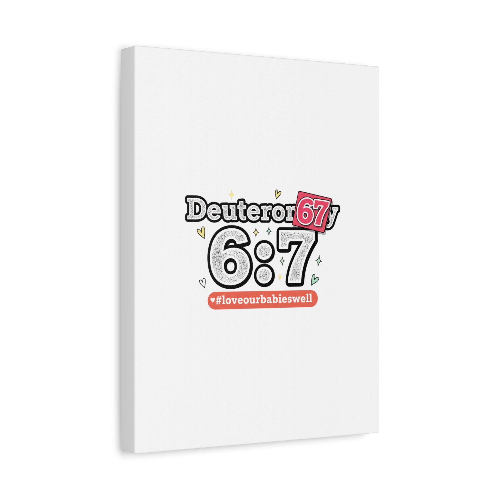 67 meme canvas | absurdist number art, minimalist meme humor