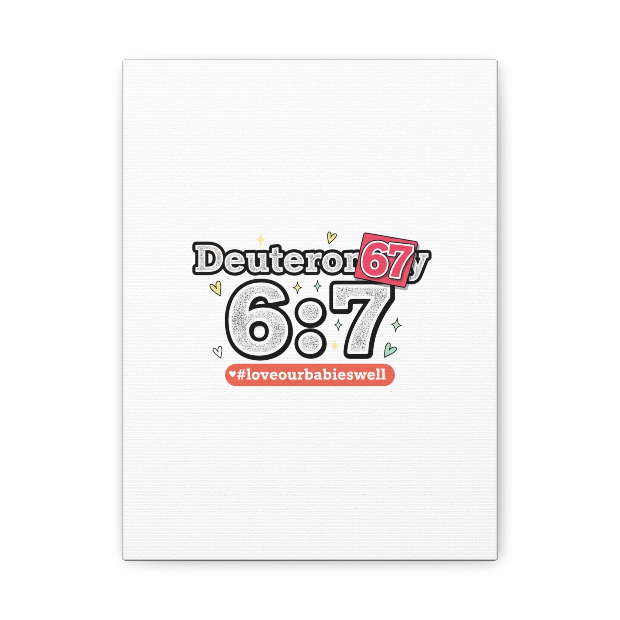 67 meme canvas | absurdist number art, minimalist meme humor