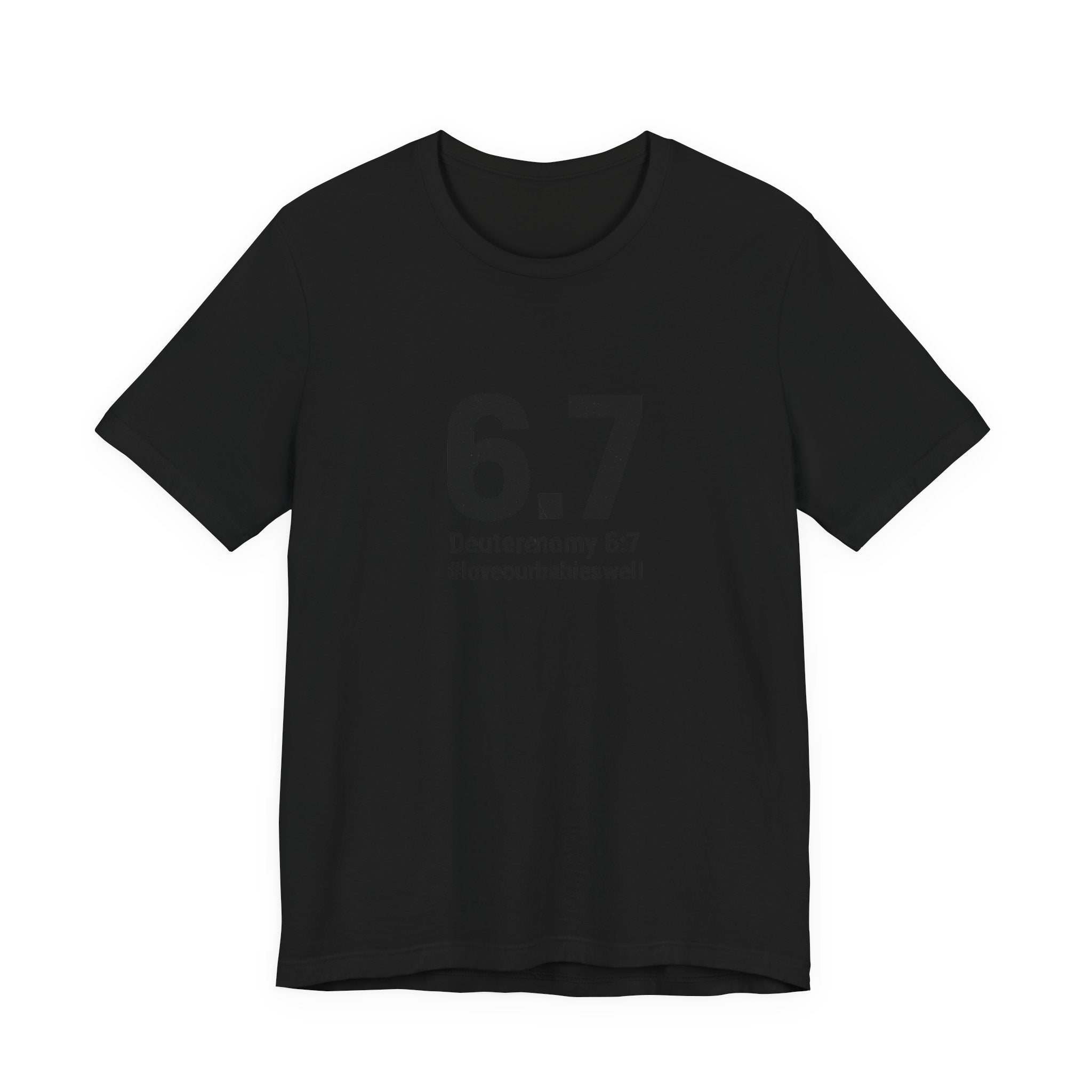 6.7 Minimalist Number Meme Tee | 67 shirt, absurdist humor