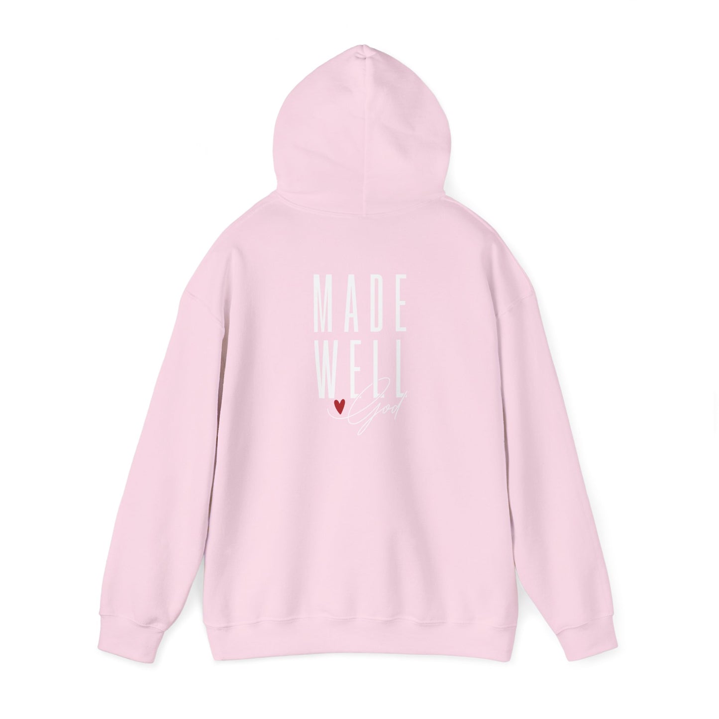 Made Well Love God - Heart Unisex Hoodie - Cozy Everyday Wear