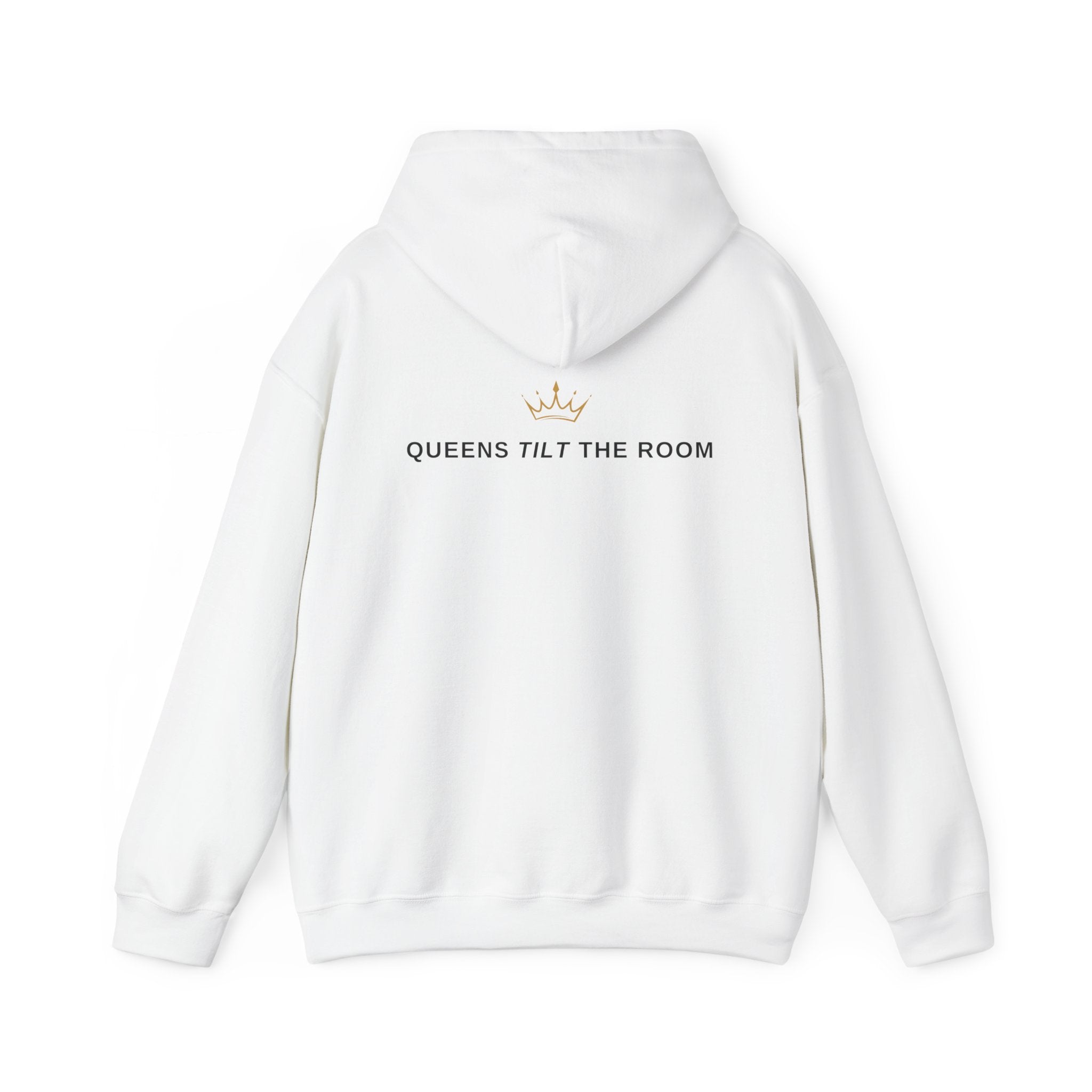 Queens Tilt the Room Front/Back  Unisex Heavy Blend™ Hooded Sweatshirt