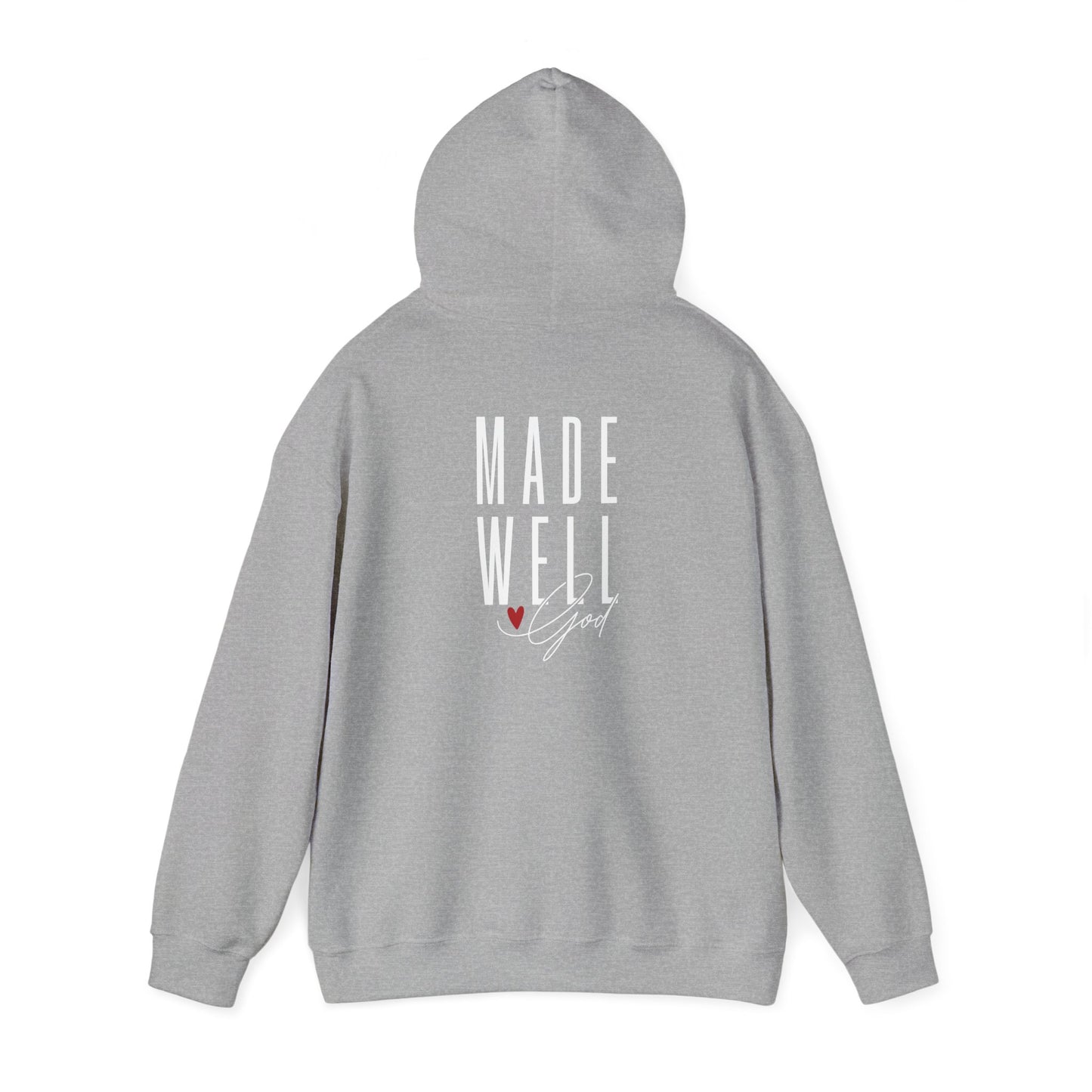 Made Well Love God - Heart Unisex Hoodie - Cozy Everyday Wear