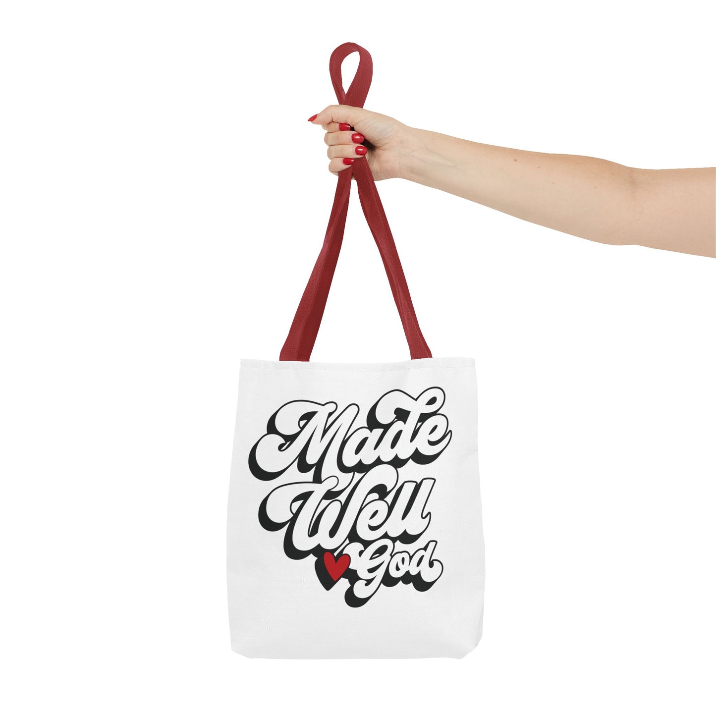 Made Well God Tote Bag - Stylish & Inspirational Carryall for Everyday Use