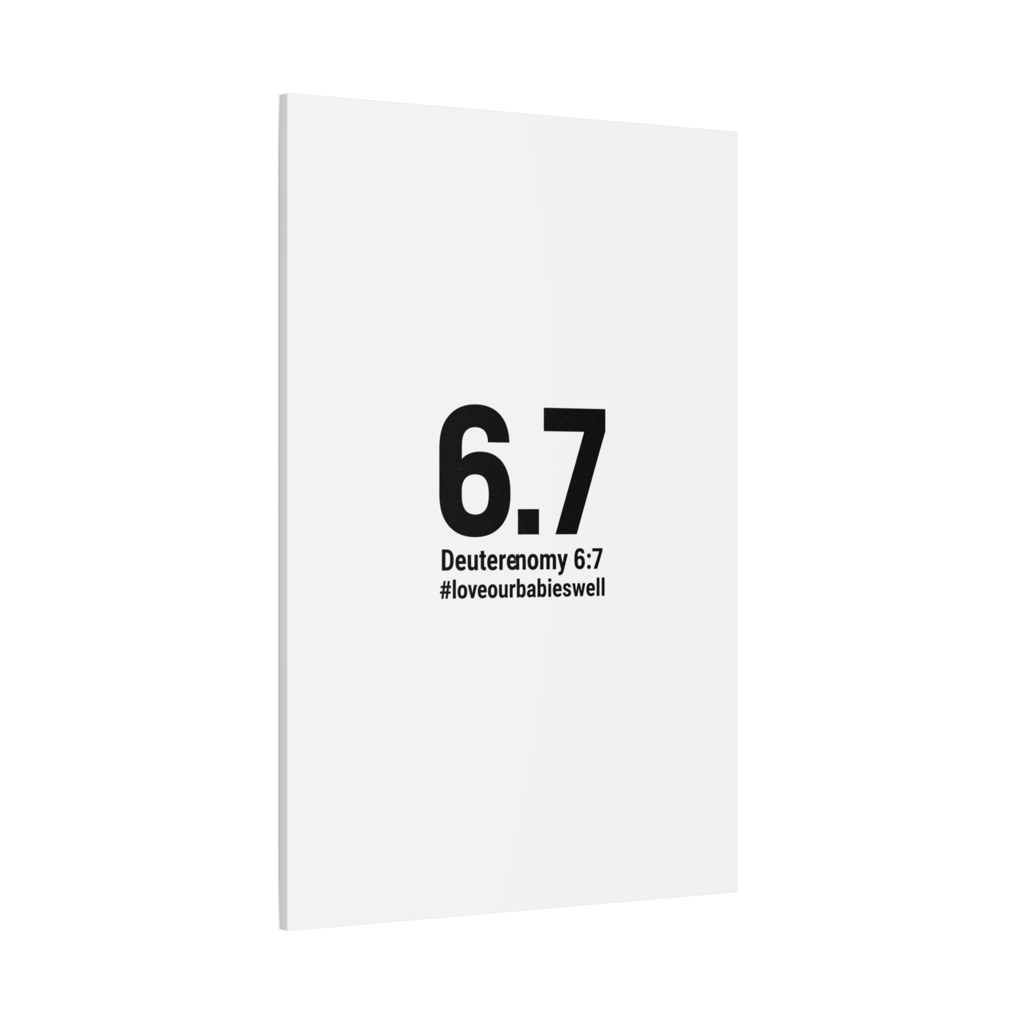 Matte Canvas, Stretched, 1.25"