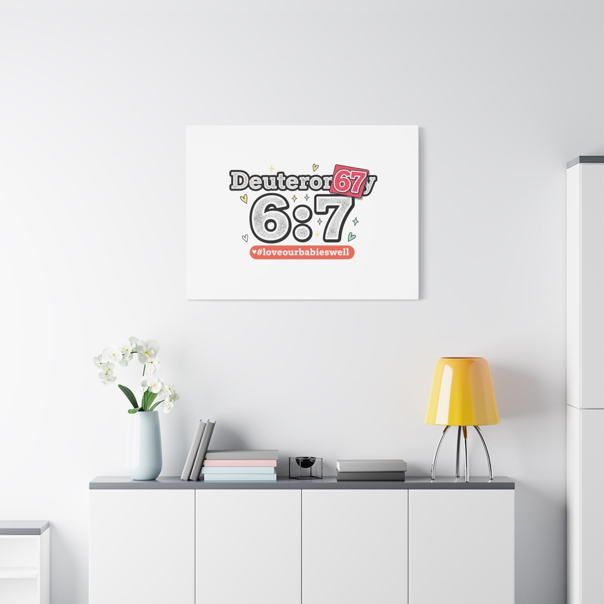 67 meme canvas | absurdist number art, minimalist meme humor