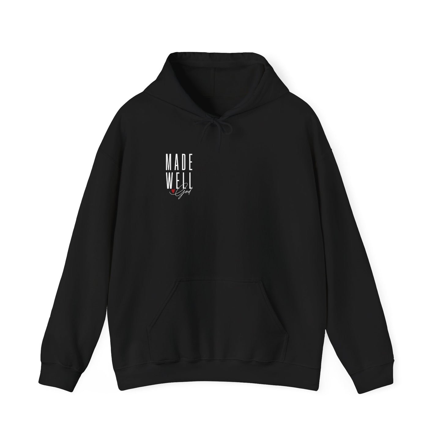 Made Well Love God - Heart Unisex Hoodie - Cozy Everyday Wear