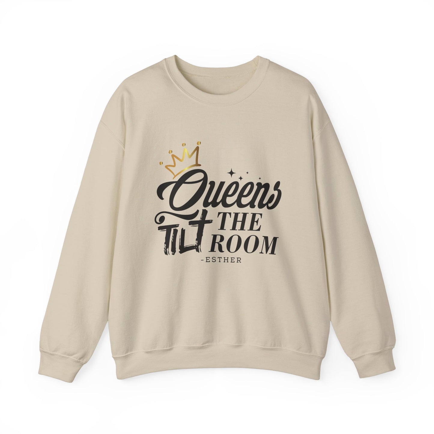 Queens Tilt the Room Sweatshirt - Unisex Heavy Blend™ Crewneck