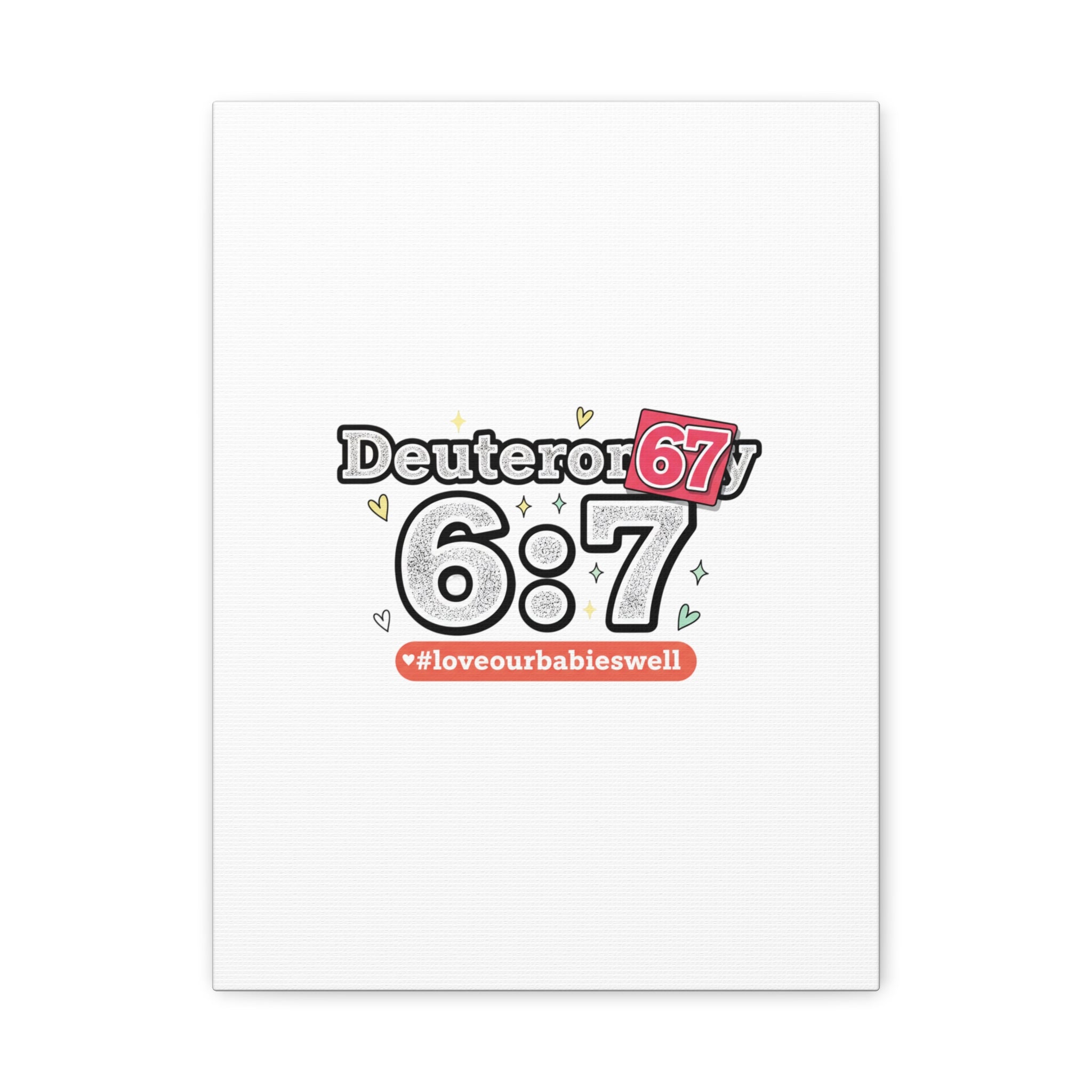 67 meme canvas | absurdist number art, minimalist meme humor