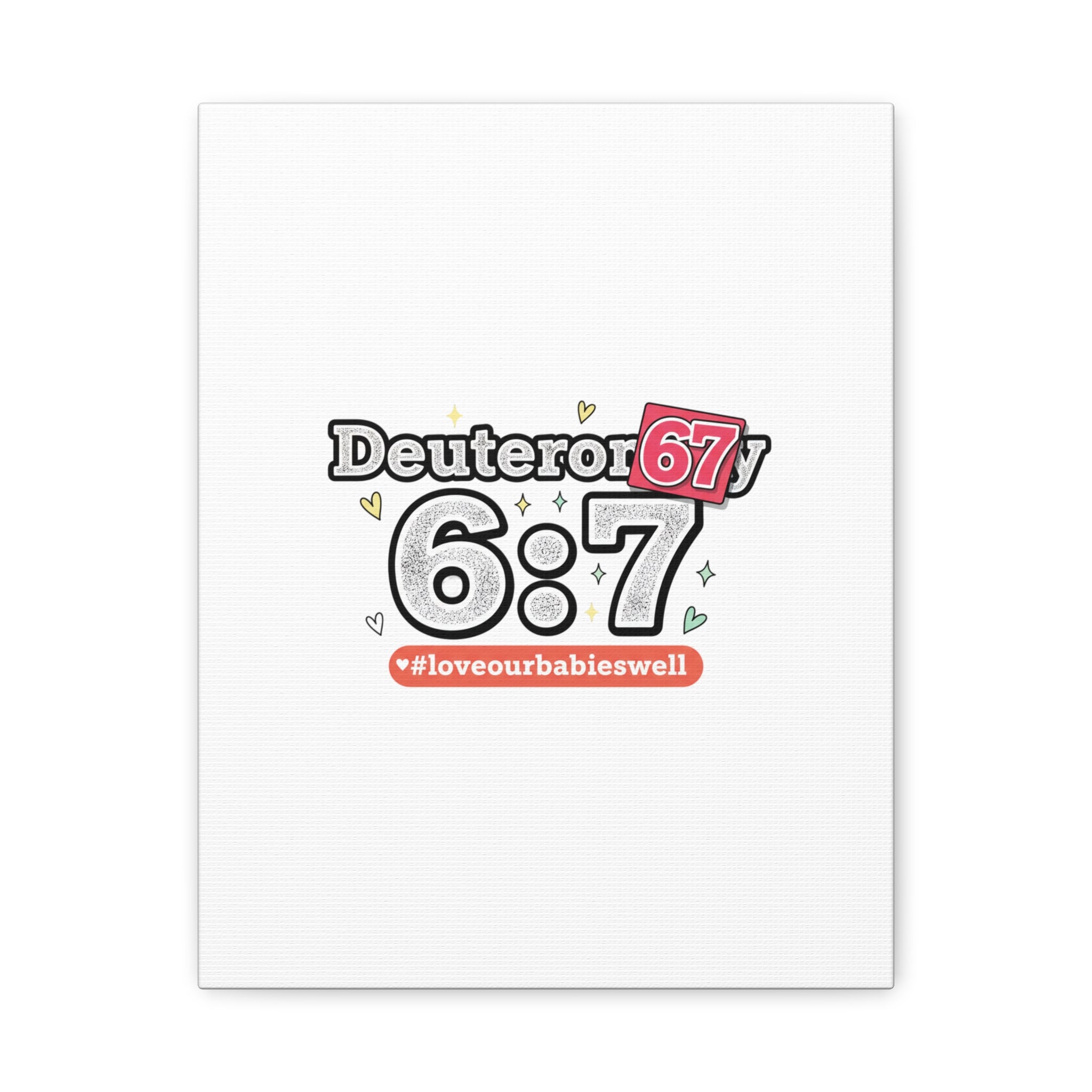 67 meme canvas | absurdist number art, minimalist meme humor