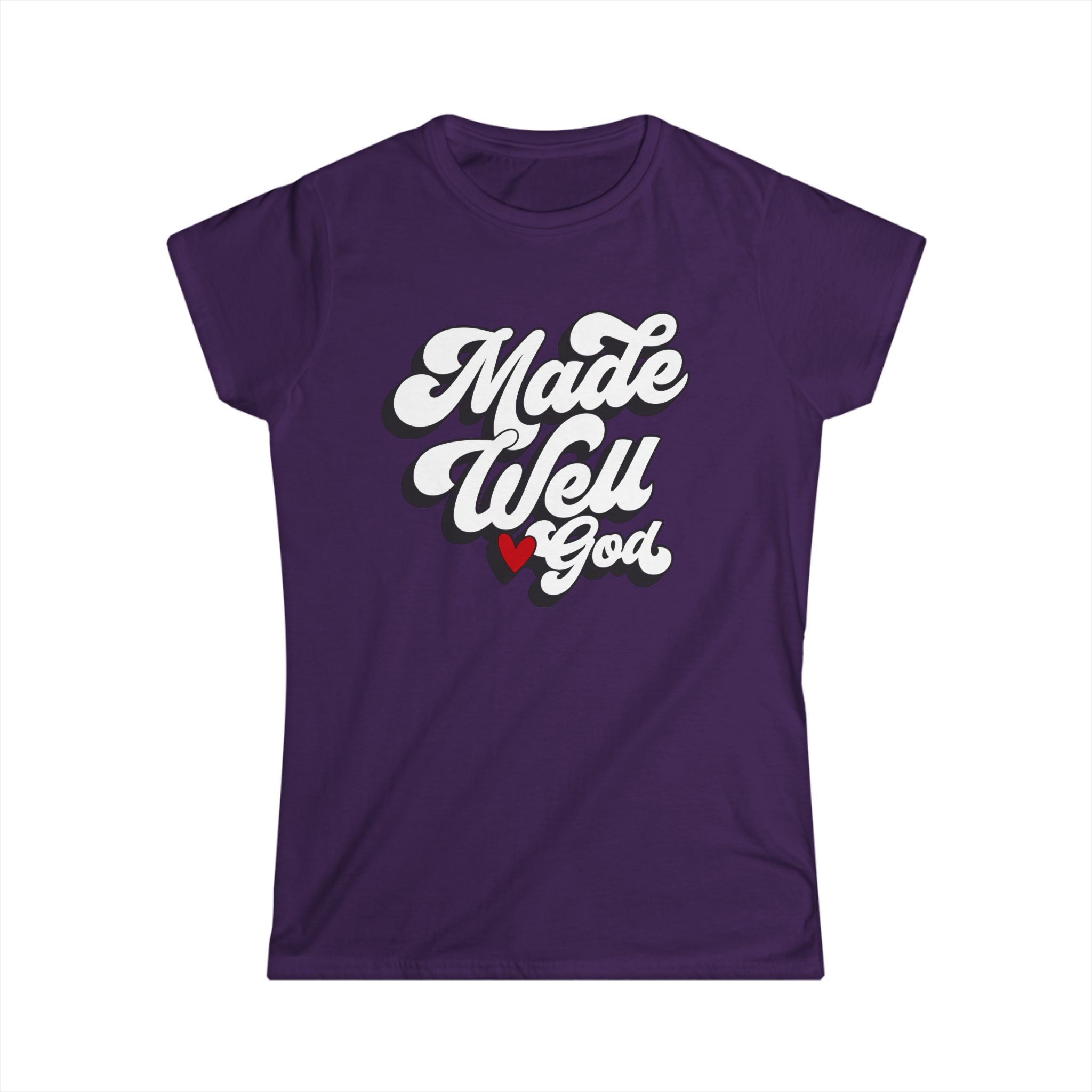 Made Well, Loved by God Women's Softstyle Tee – Inspirational Faith T-Shirt