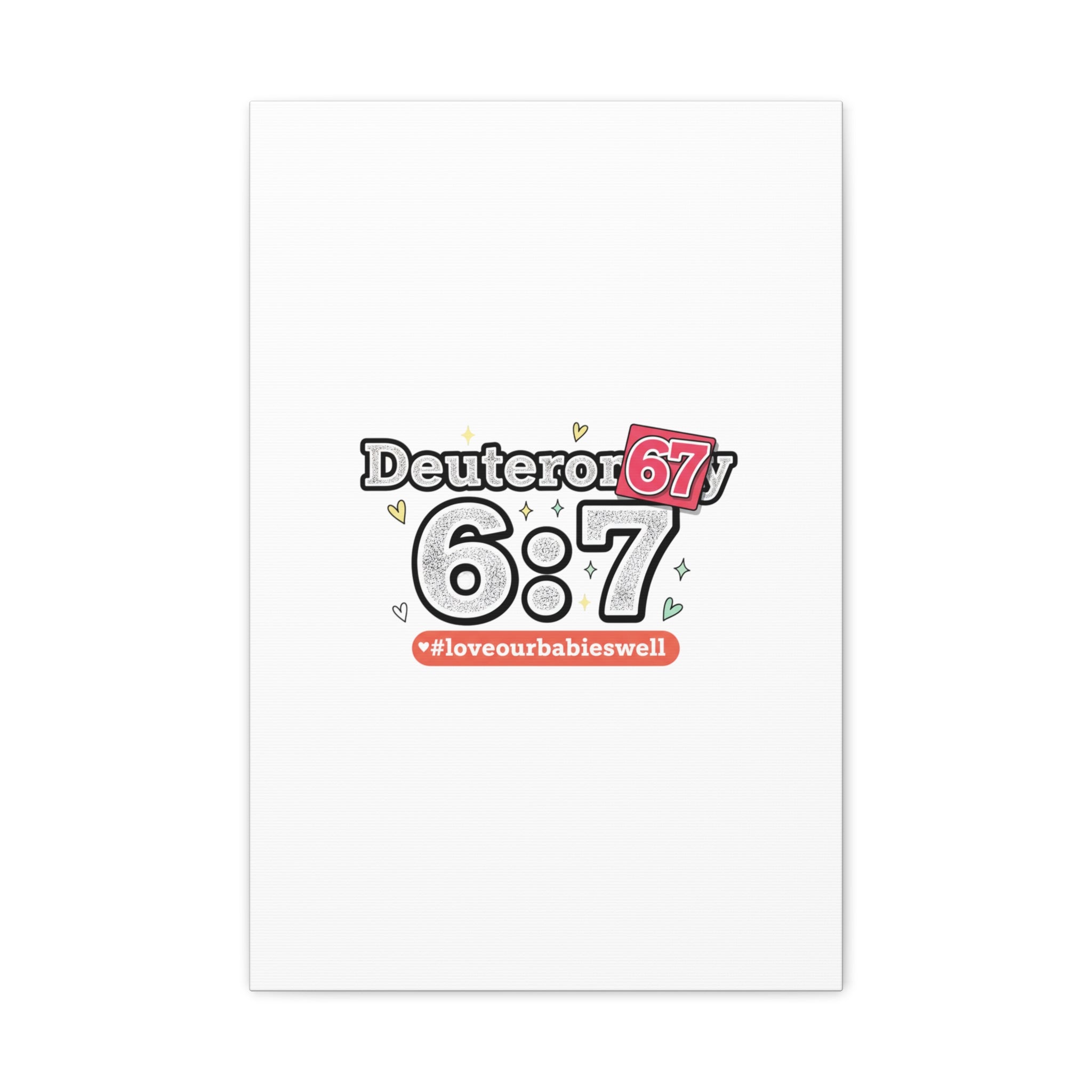 67 meme canvas | absurdist number art, minimalist meme humor