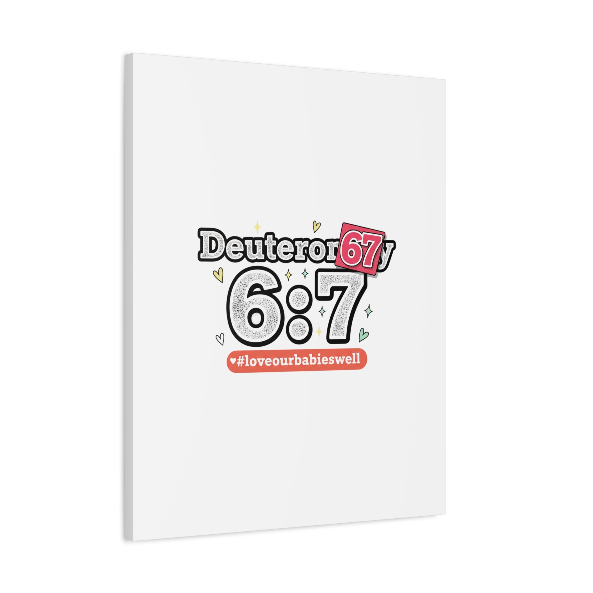 67 meme canvas | absurdist number art, minimalist meme humor