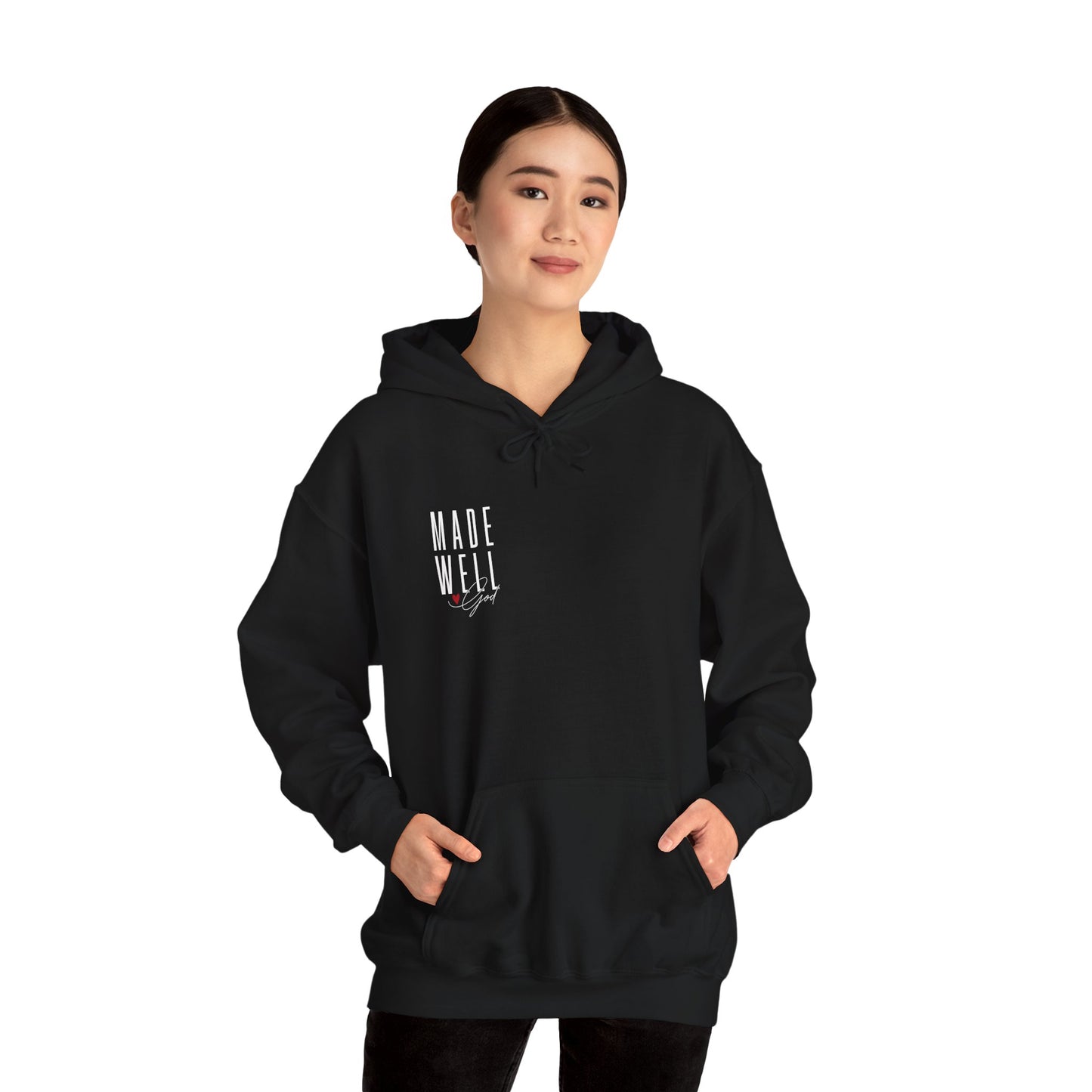 Made Well Love God - Heart Unisex Hoodie - Cozy Everyday Wear