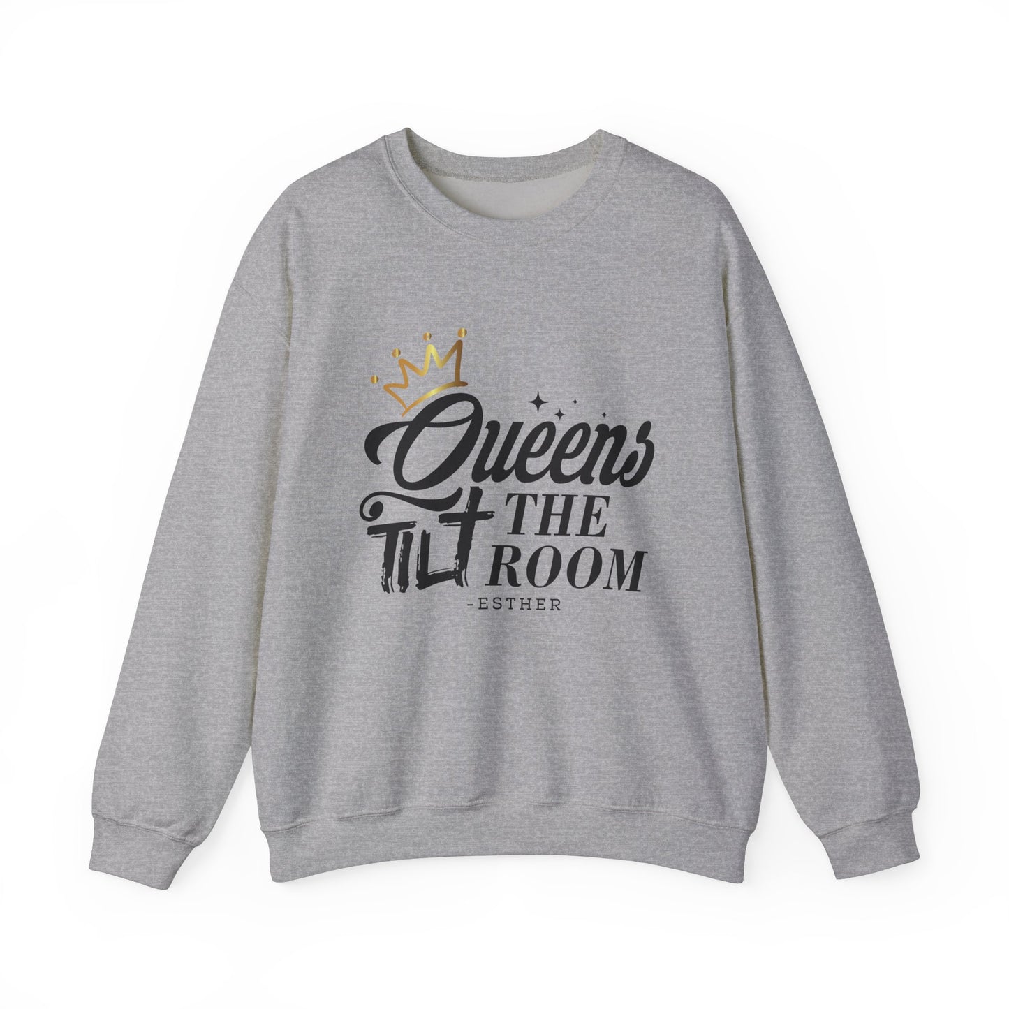 Queens Tilt the Room Sweatshirt - Unisex Heavy Blend™ Crewneck