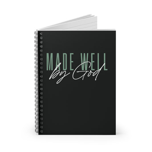 Made Well by God - Ruled Lined Journal for Faith and Reflection