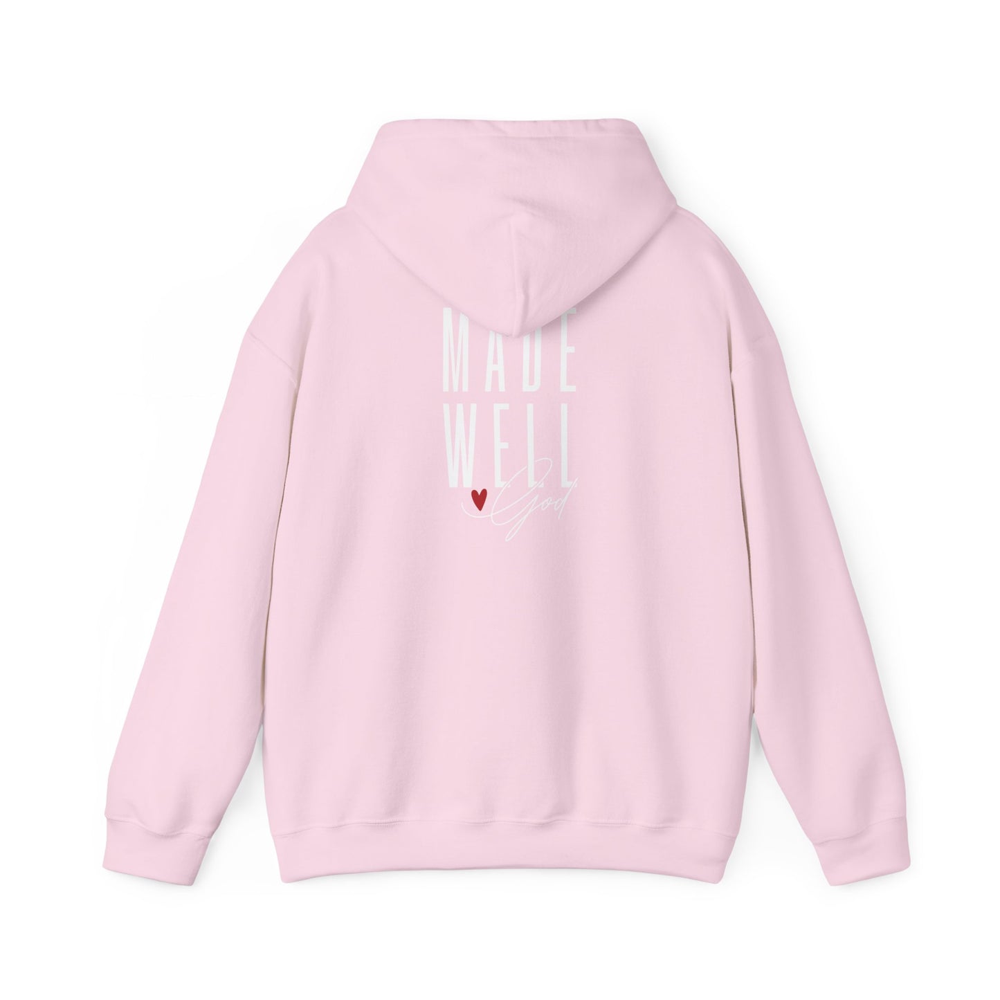 Made Well Love God - Heart Unisex Hoodie - Cozy Everyday Wear