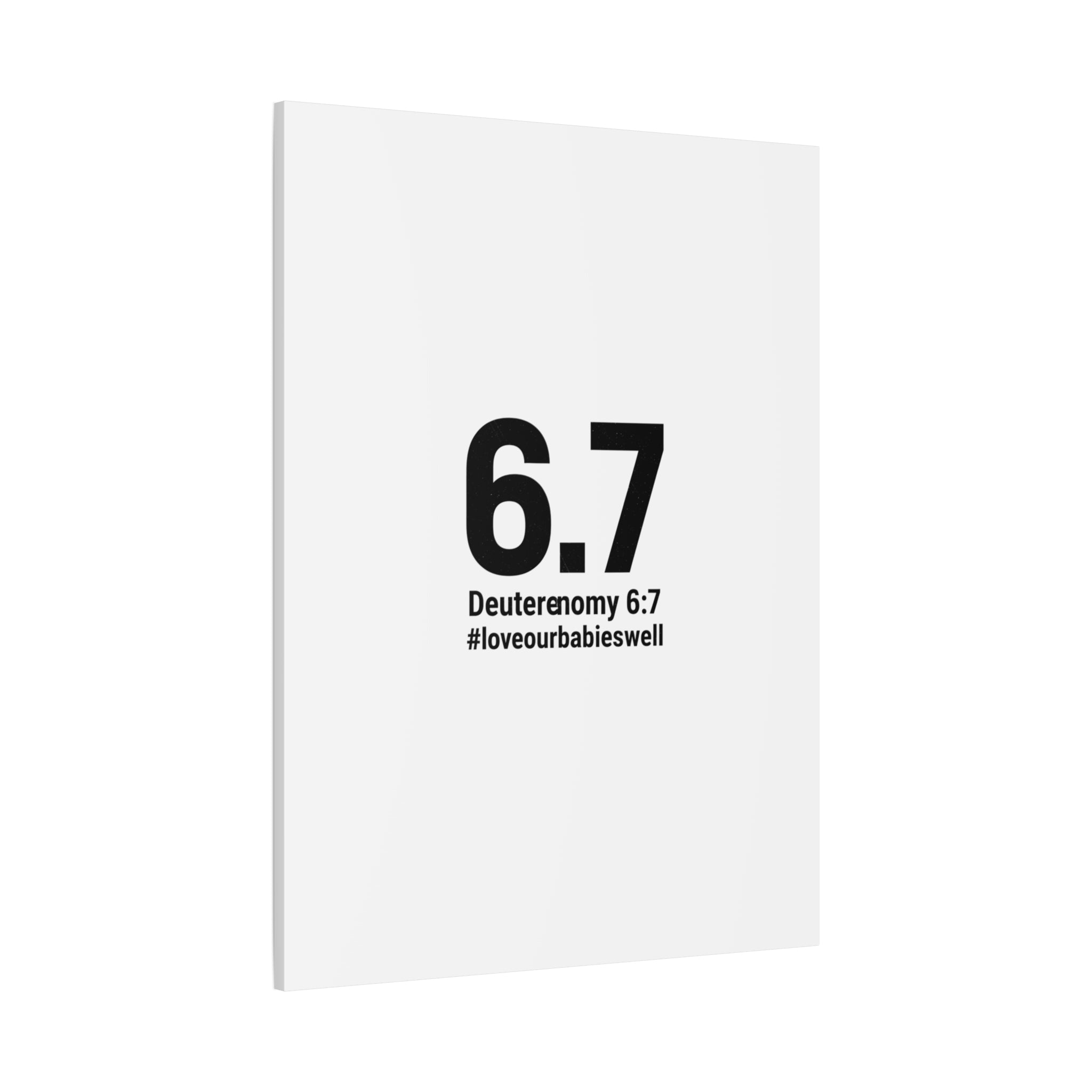 Matte Canvas, Stretched, 1.25"