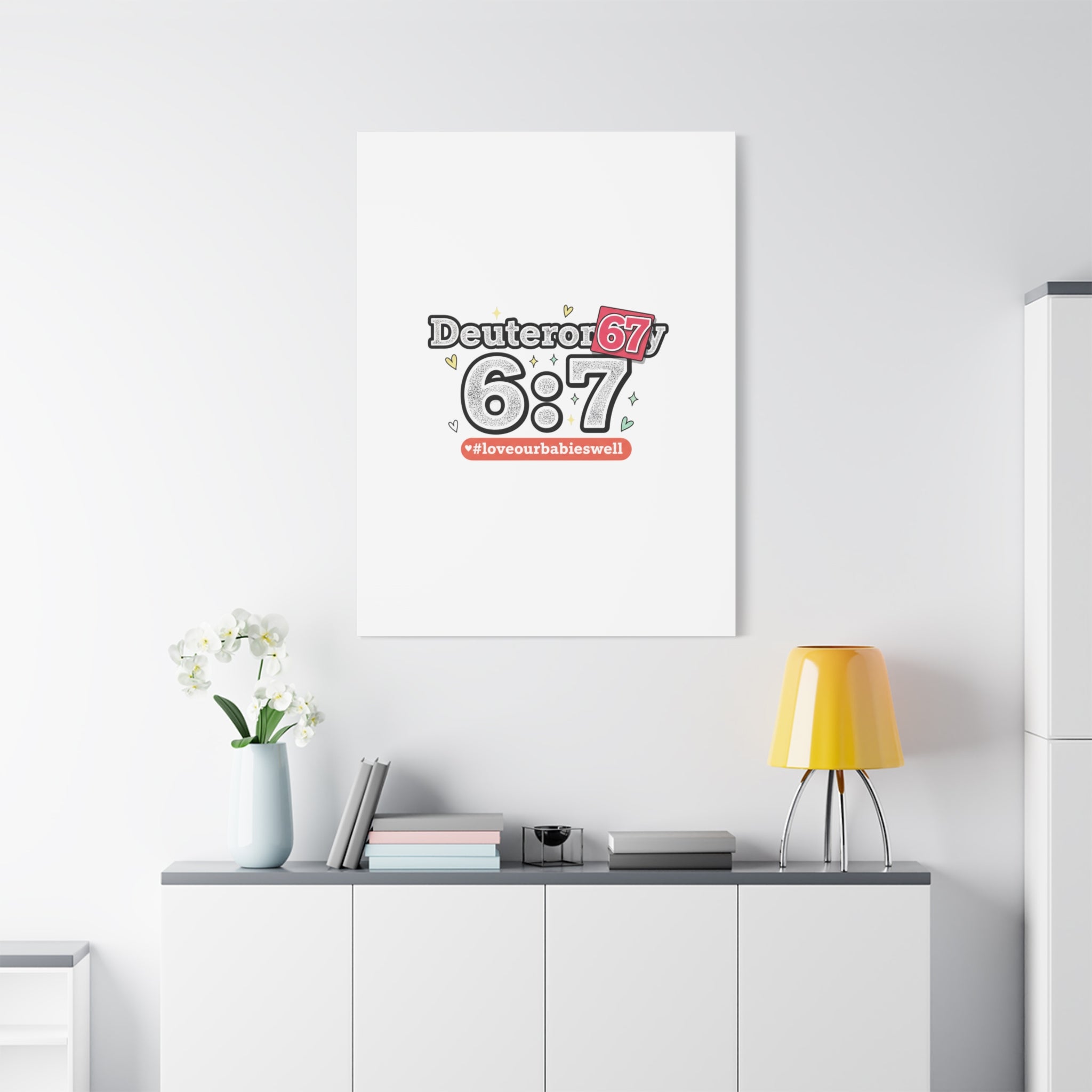 67 meme canvas | absurdist number art, minimalist meme humor