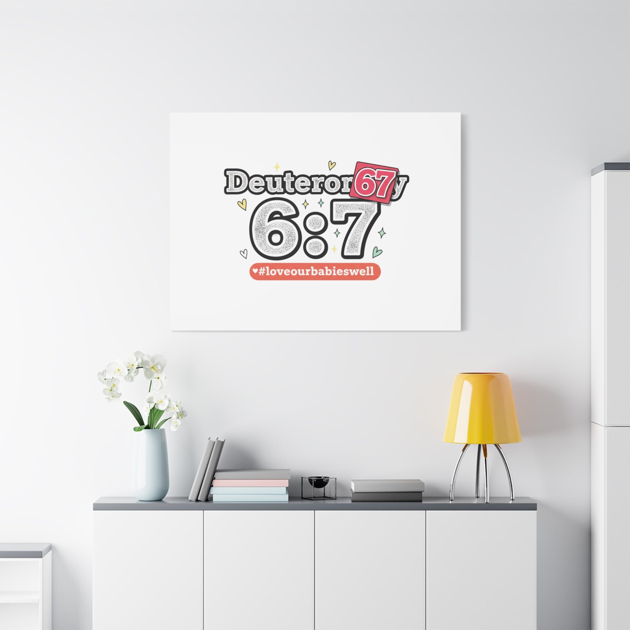 67 meme canvas | absurdist number art, minimalist meme humor