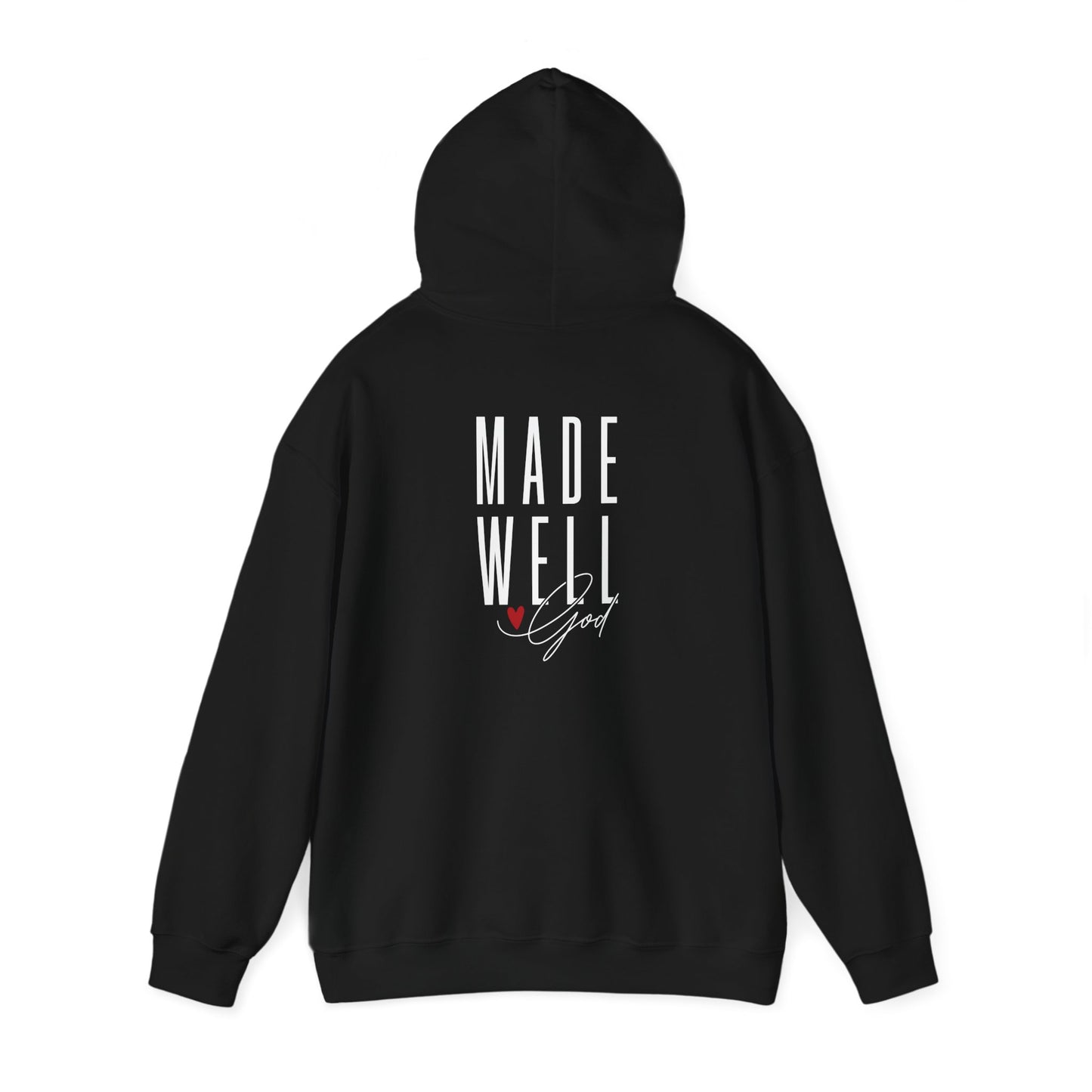 Made Well Love God - Heart Unisex Hoodie - Cozy Everyday Wear