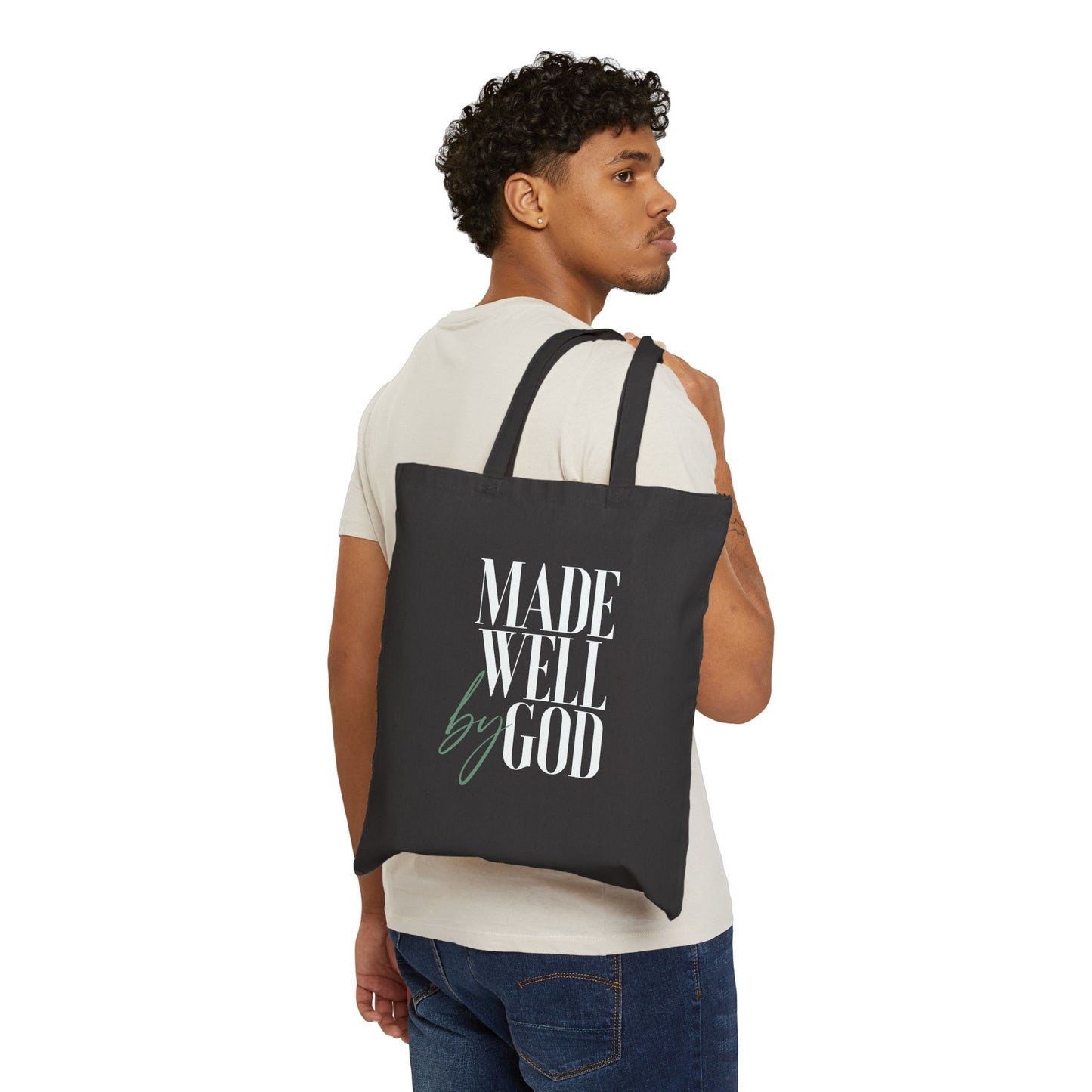 Made Well By God Tote