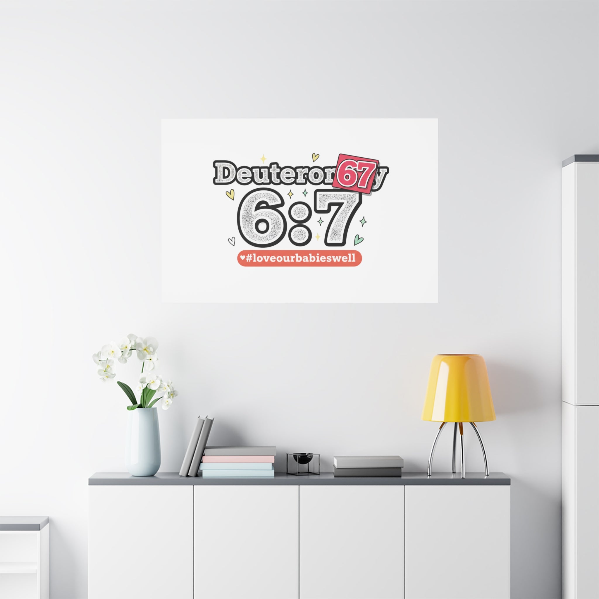 67 meme canvas | absurdist number art, minimalist meme humor